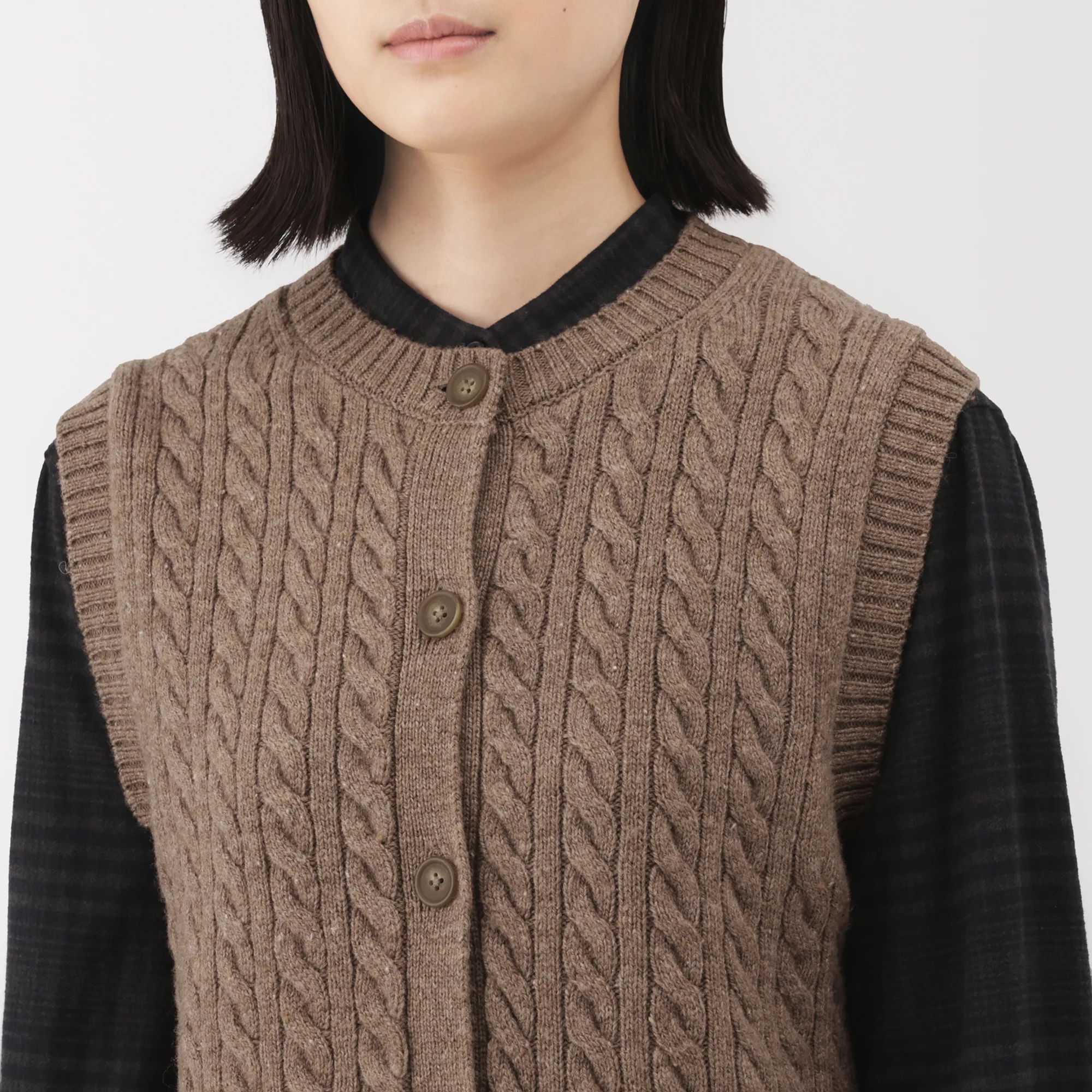 Andes Wool Blend Vest - Image 14