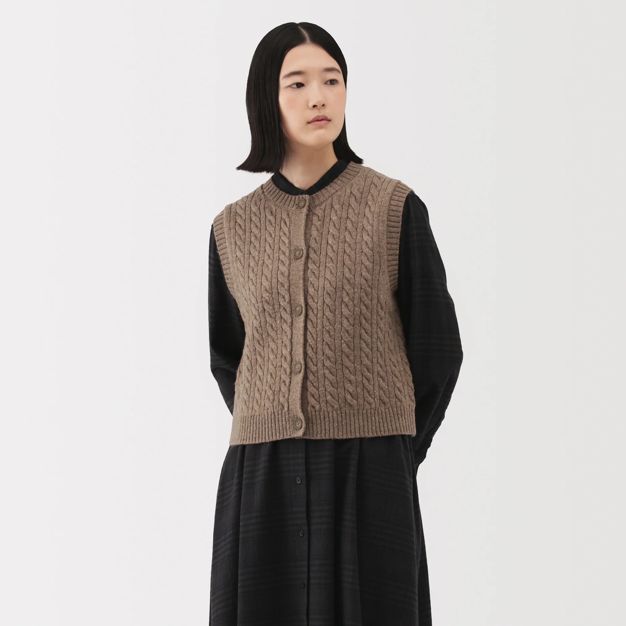Andes Wool Blend Vest - Image 17