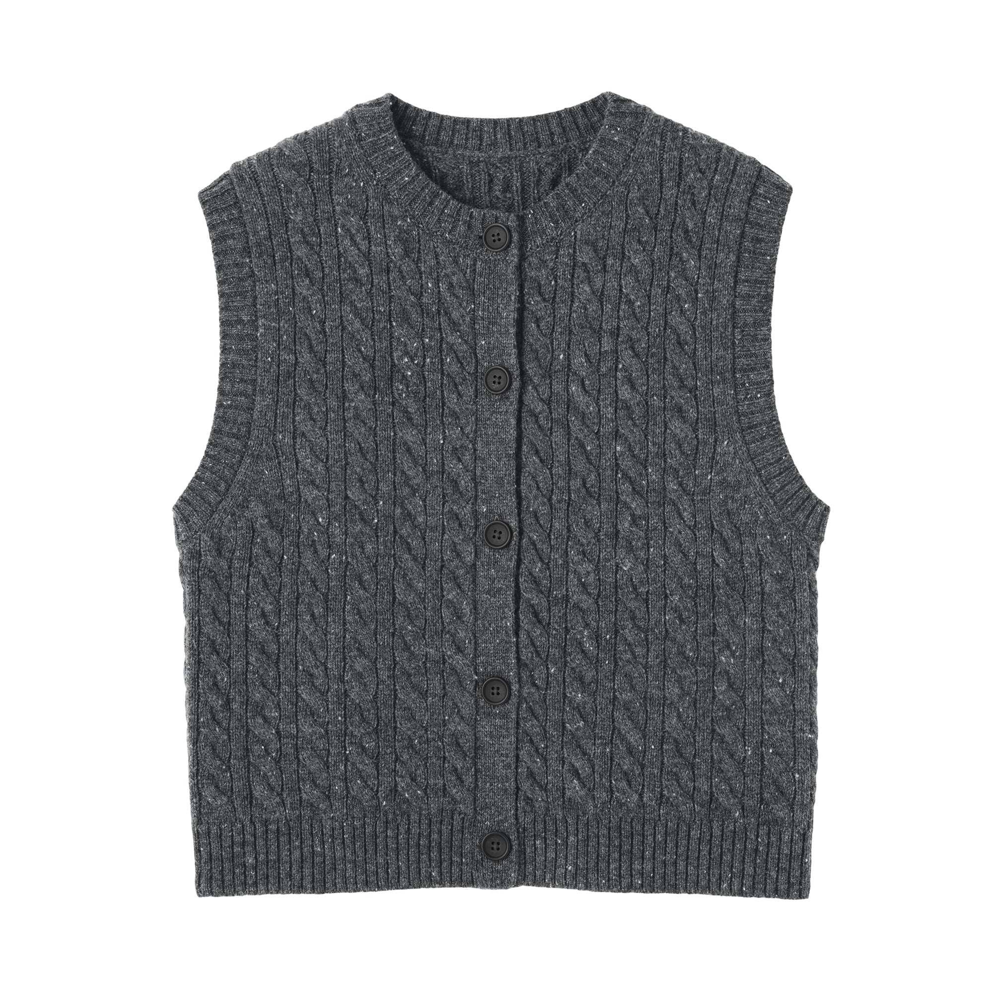 Andes Wool Blend Vest - Image 2