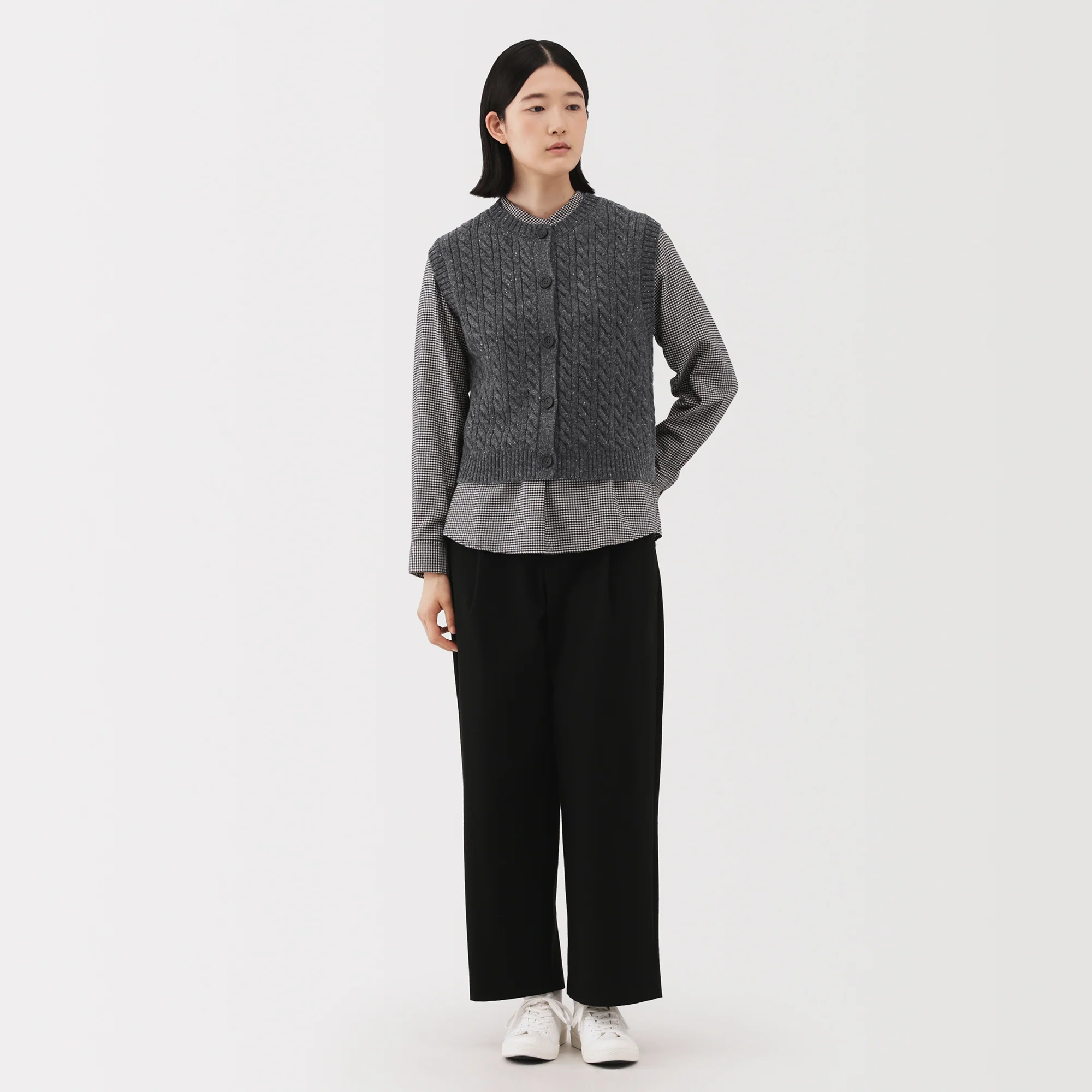 Andes Wool Blend Vest - Image 4