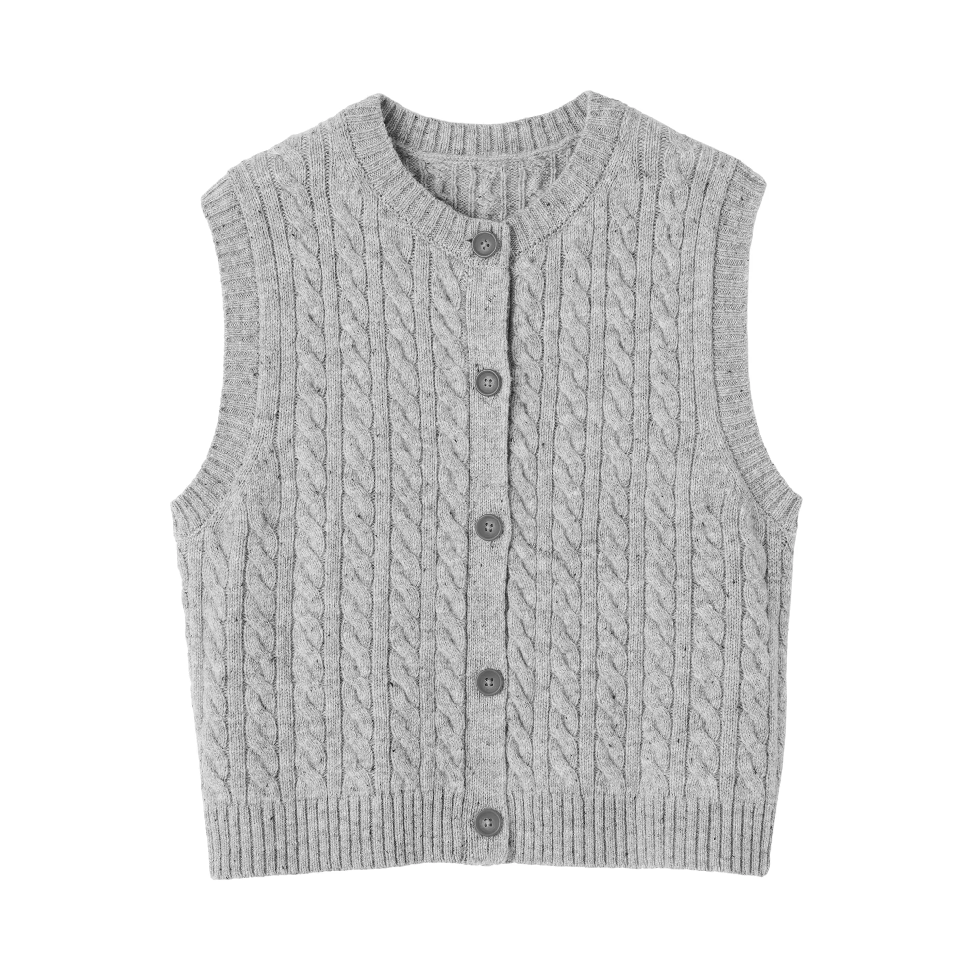 Andes Wool Blend Vest - Image 9