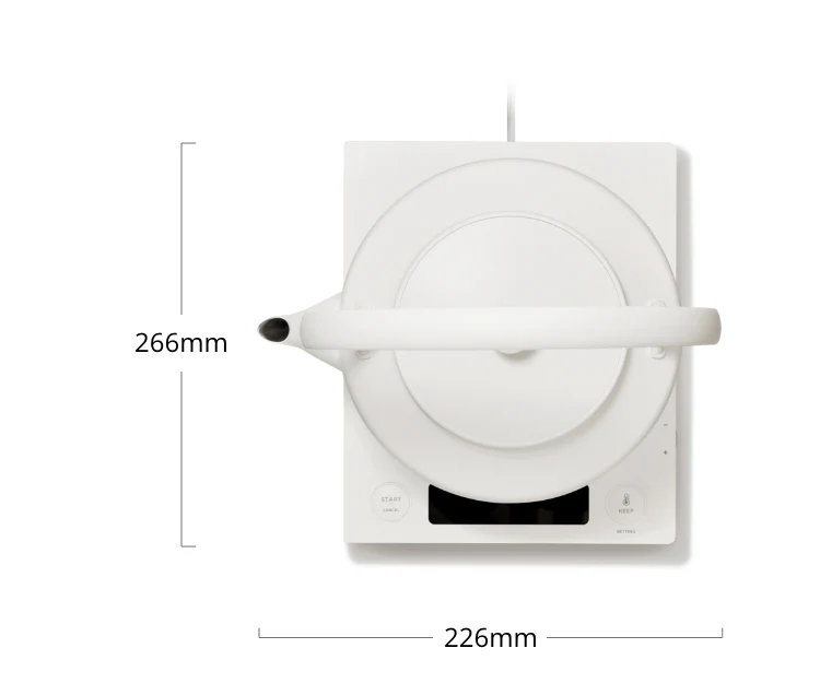 BALMUDA MoonKettle - White - Image 5