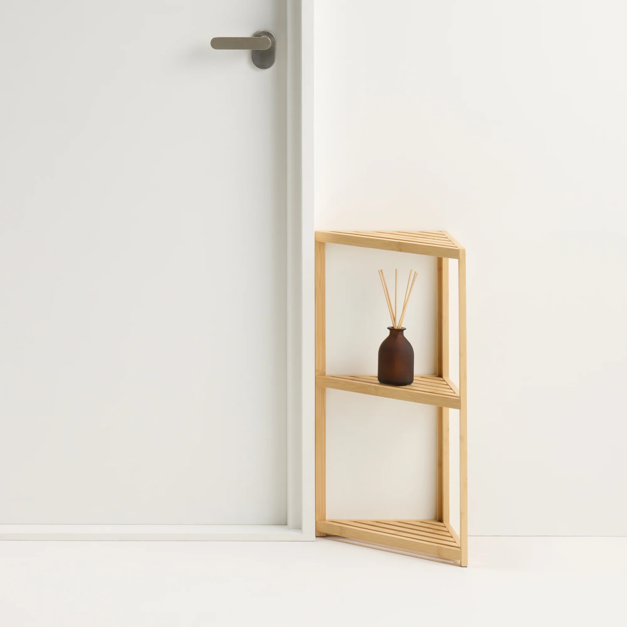 Bamboo Corner Rack 3 Tiers - Image 2