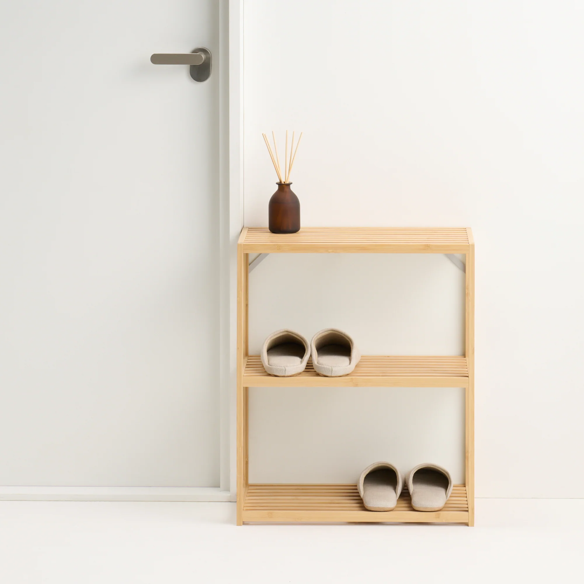 Bamboo Multi-Purpose Rack 3 Tiers - Image 2