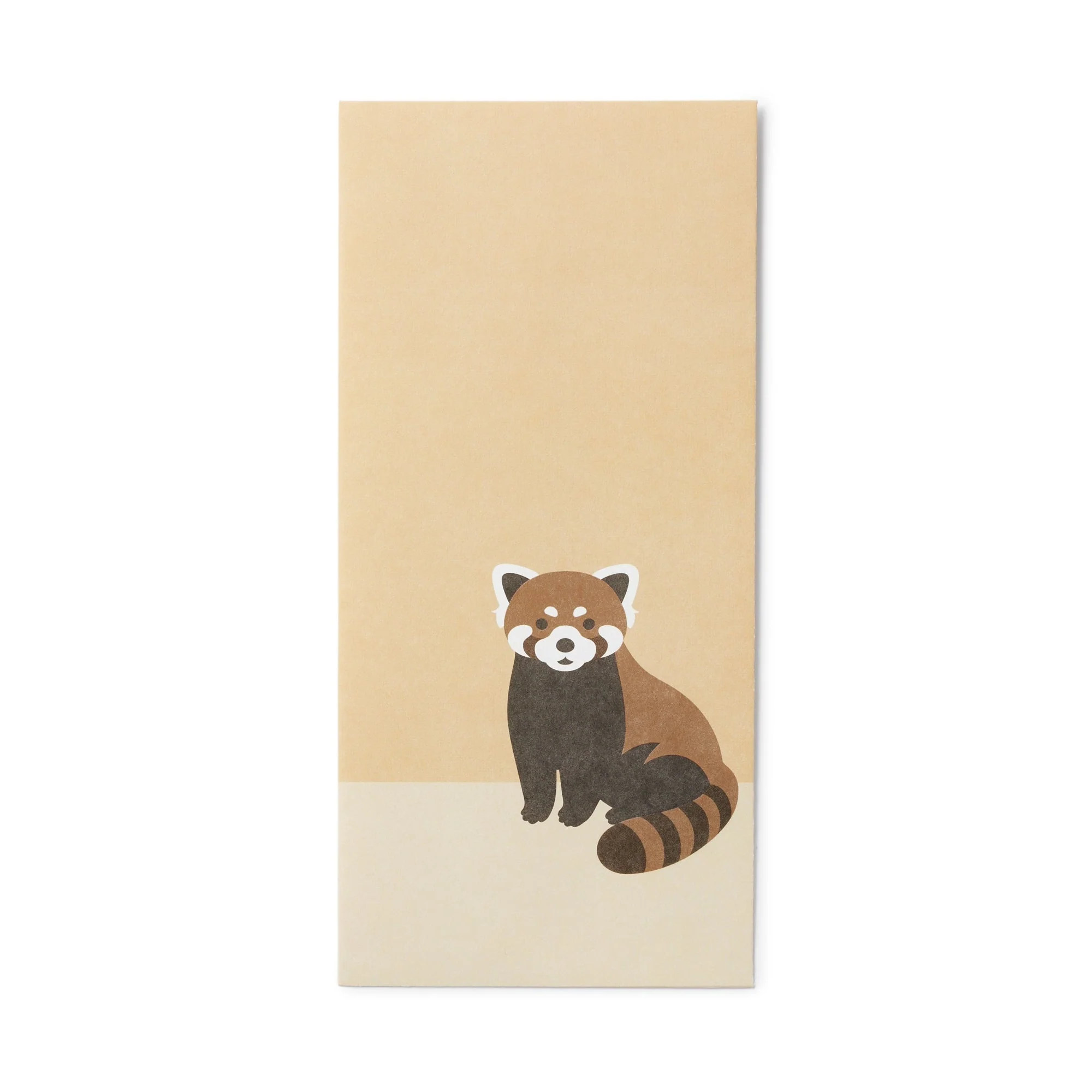 Bamboo Paper Petit Envelope - Large - Red Panda (3 Pack)