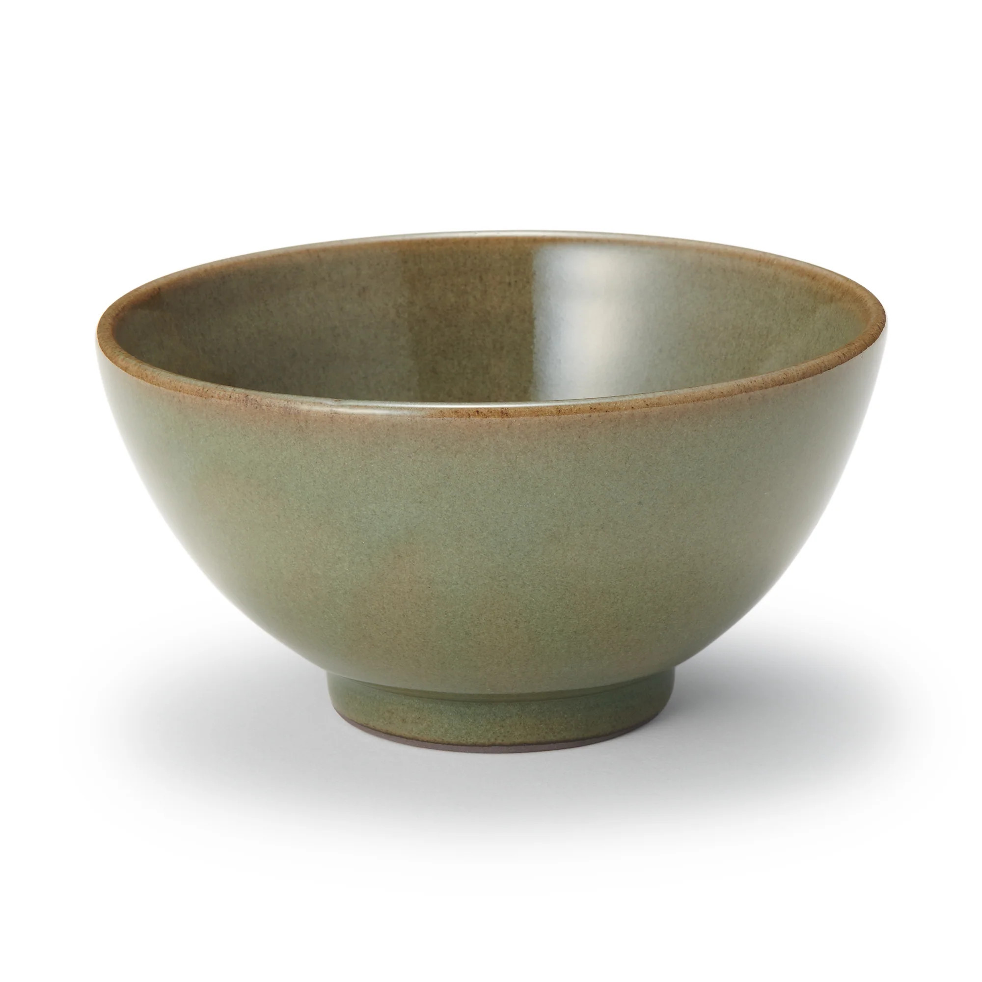 Banko Ware Rice Bowl - Glass Glaze 5.2"