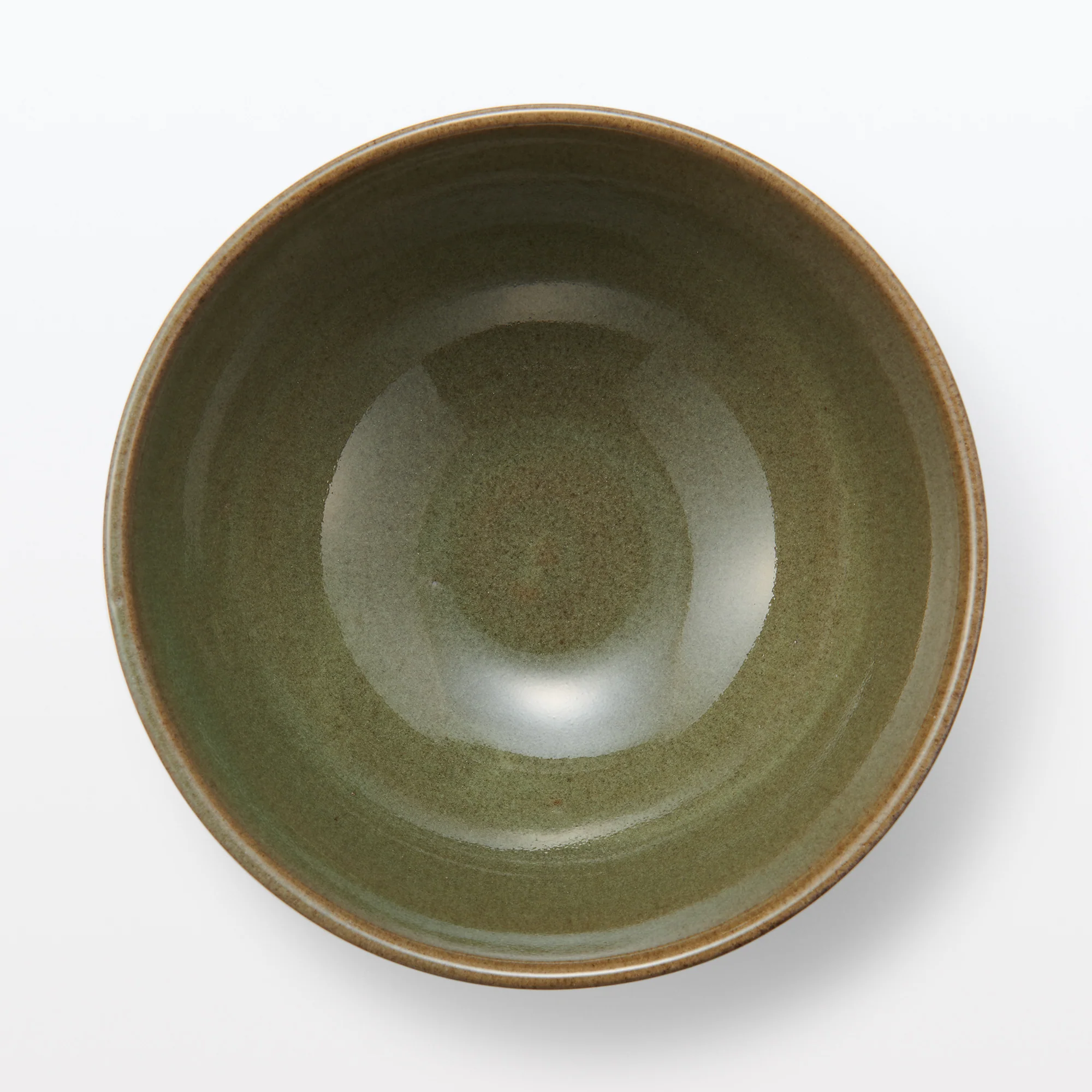 Banko Ware Rice Bowl - Glass Glaze 5.2" - Image 4