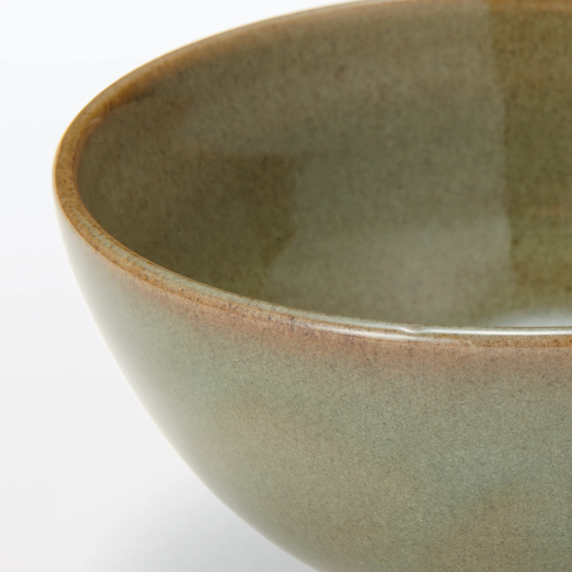 Banko Ware Rice Bowl - Glass Glaze 5.2" - Image 6
