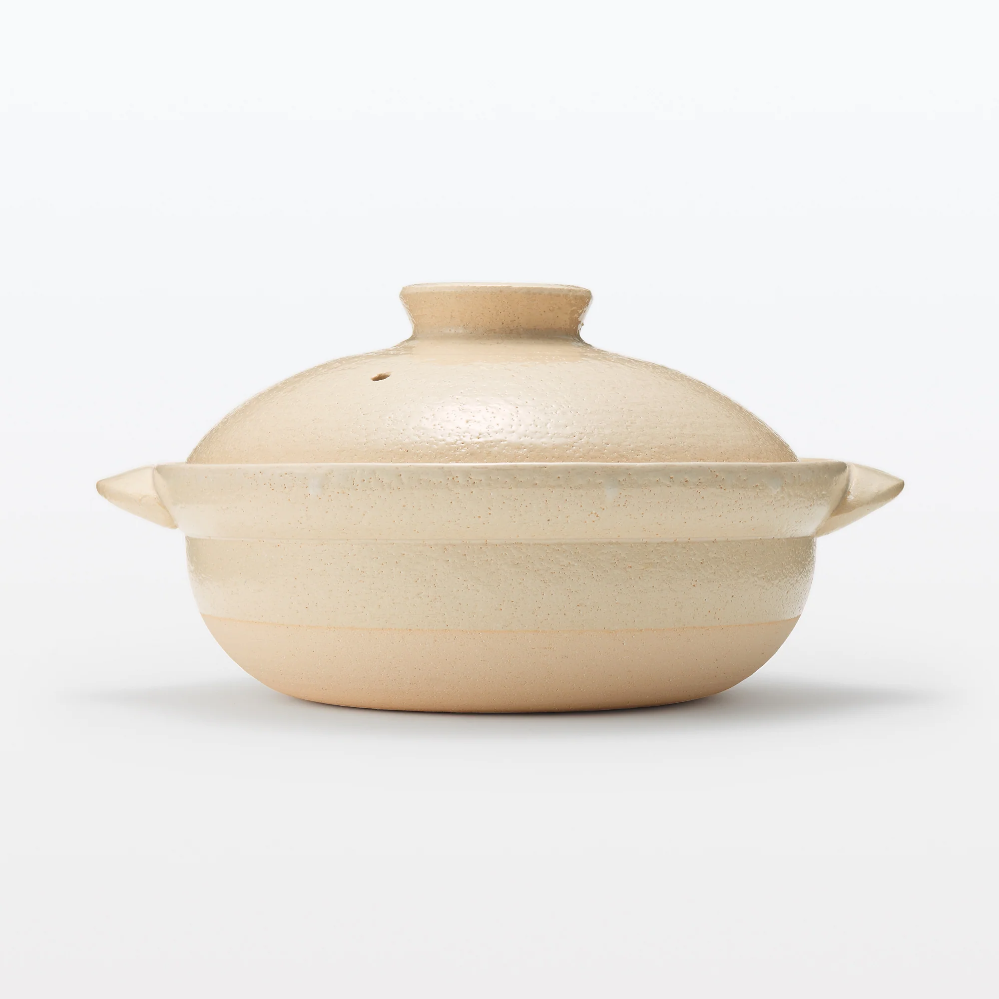 Banko Ware Ceramic Large Pot - Transparent Glaze 2.5 Qt - Image 3
