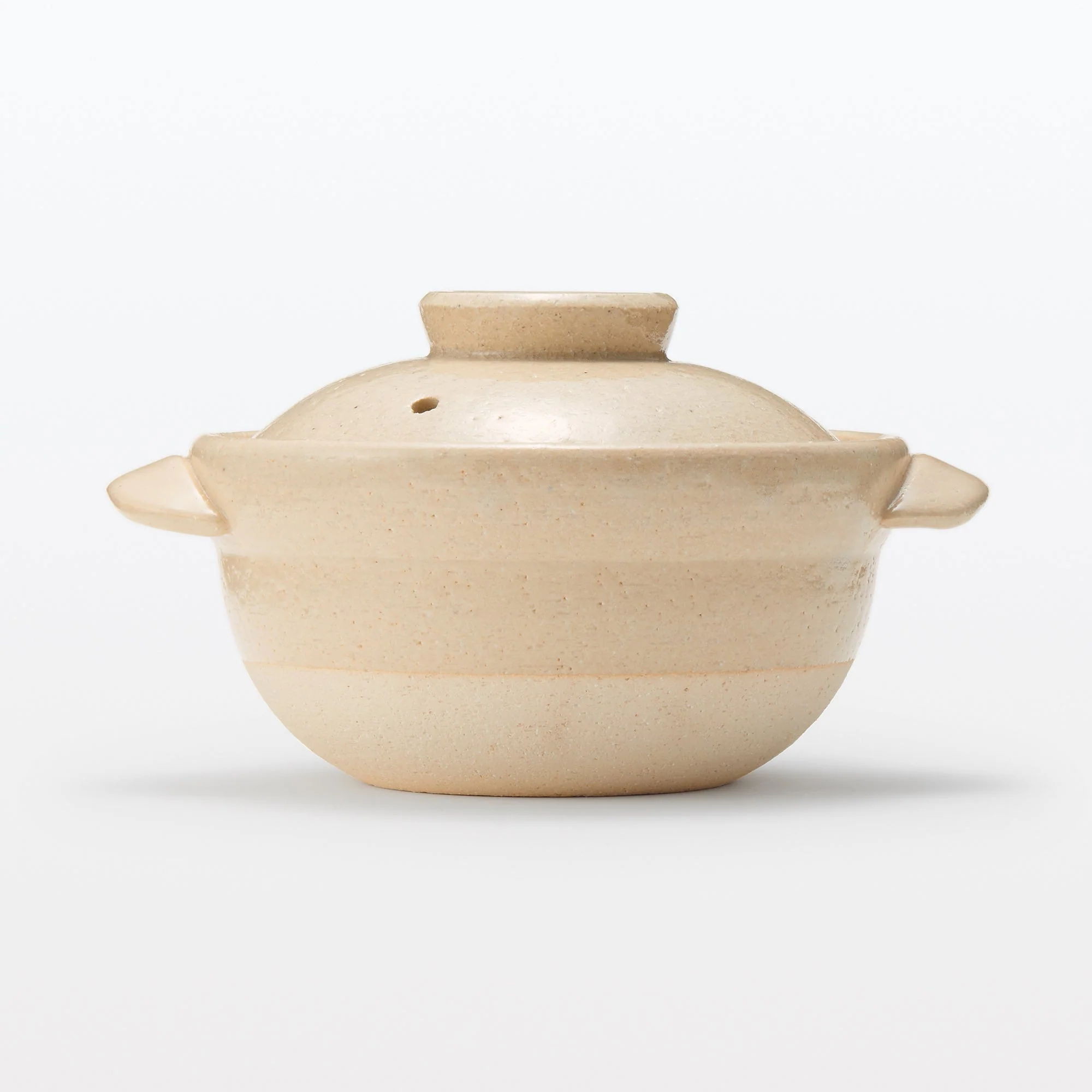 Banko Ware Ceramic Small Pot - Transparent Glaze 0.8 Qt - Image 3