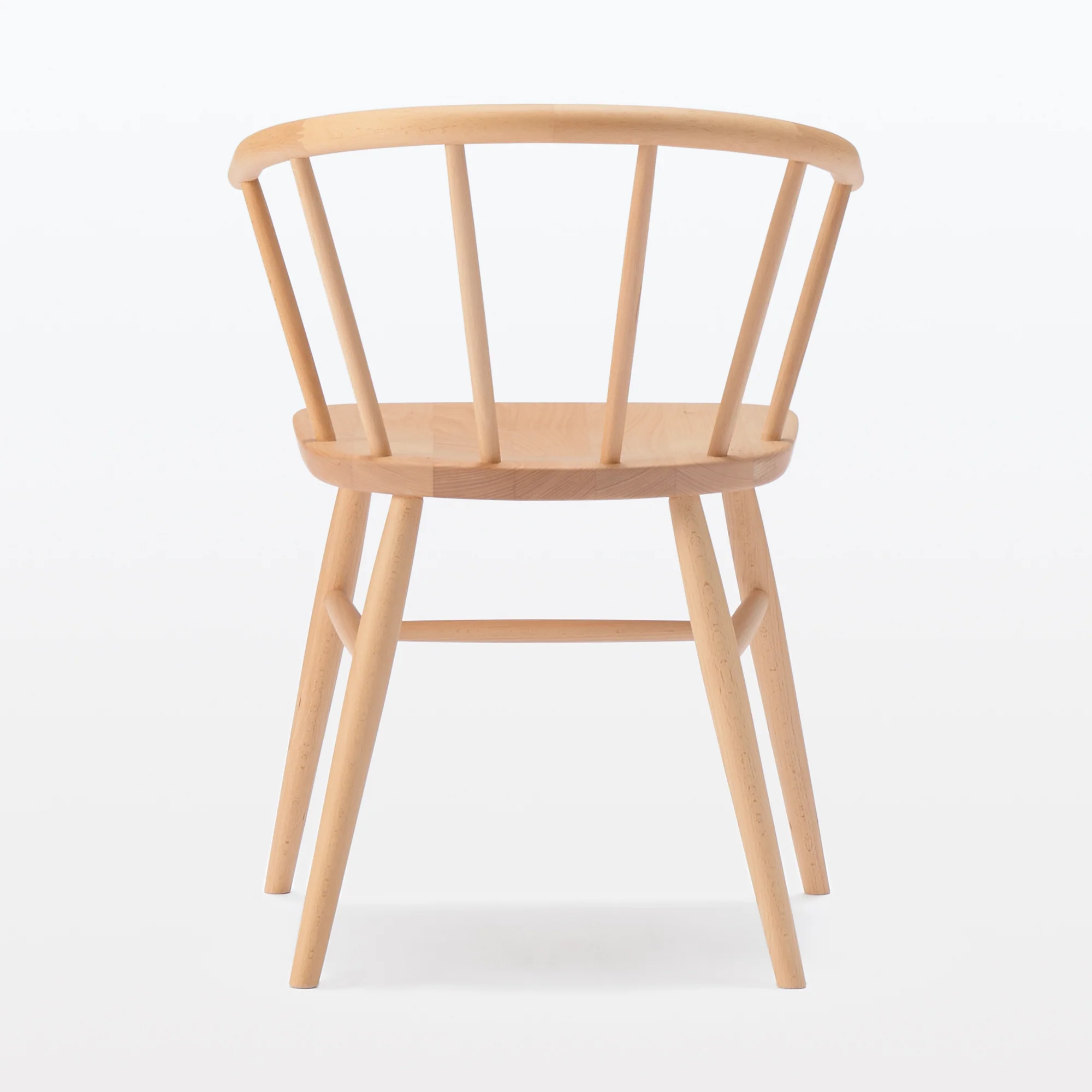 Beech Wood Chair with Round Legs - Image 4