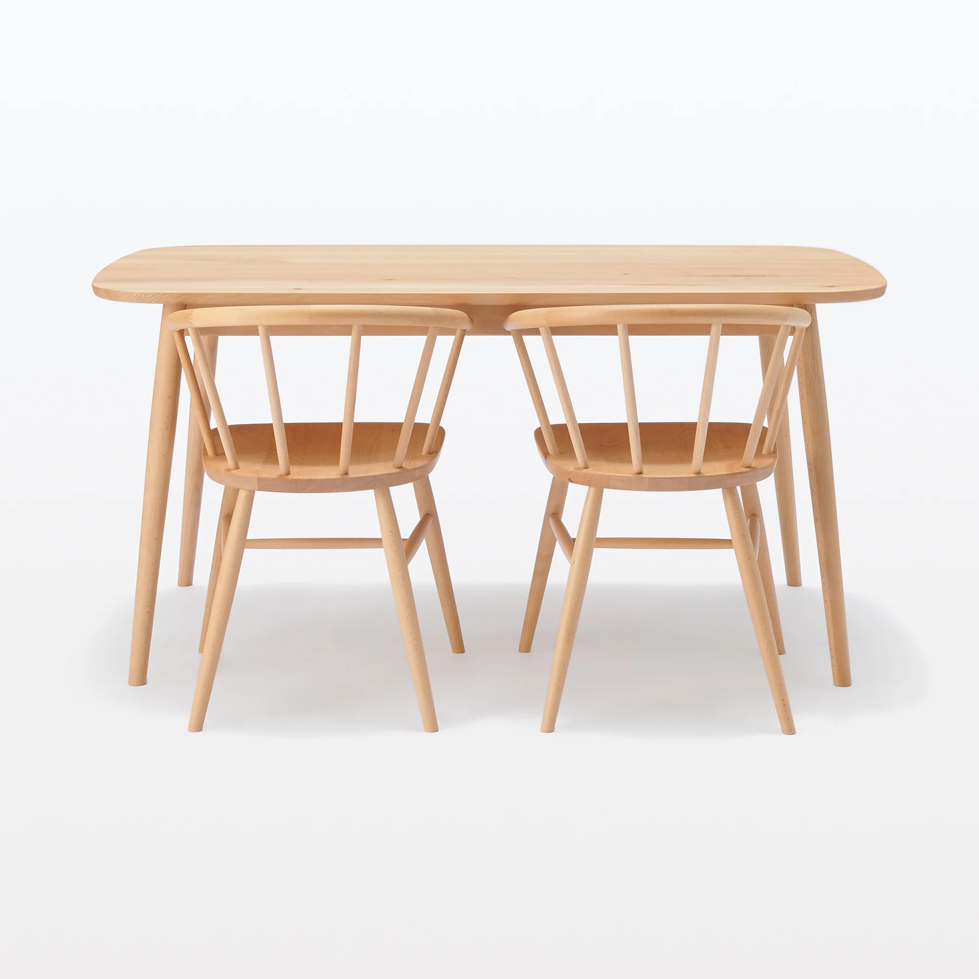 Beech Wood Chair with Round Legs - Image 8