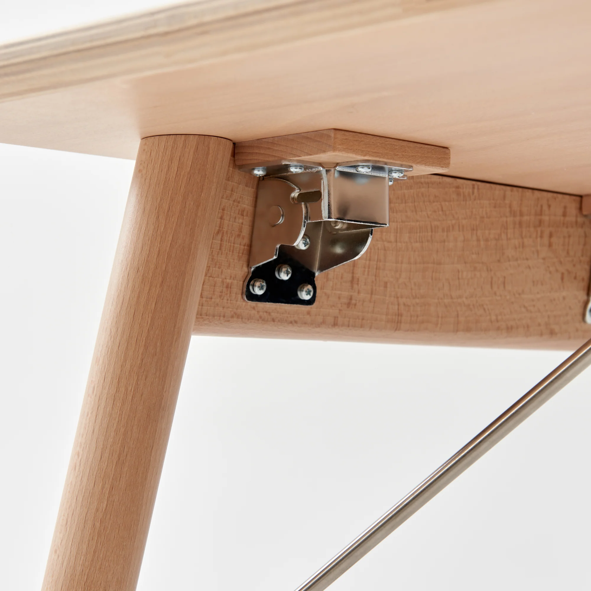Beech Wood Folding Table - Image 11