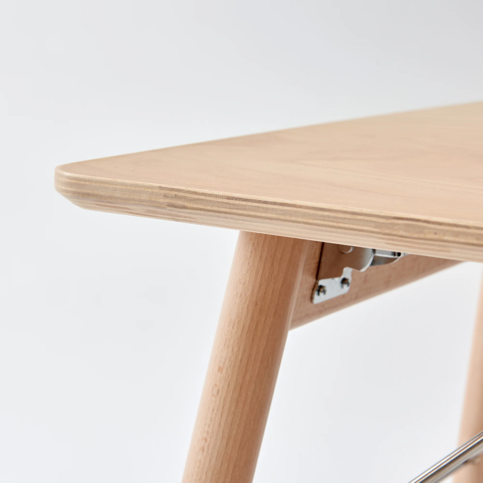 Beech Wood Folding Table - Image 7