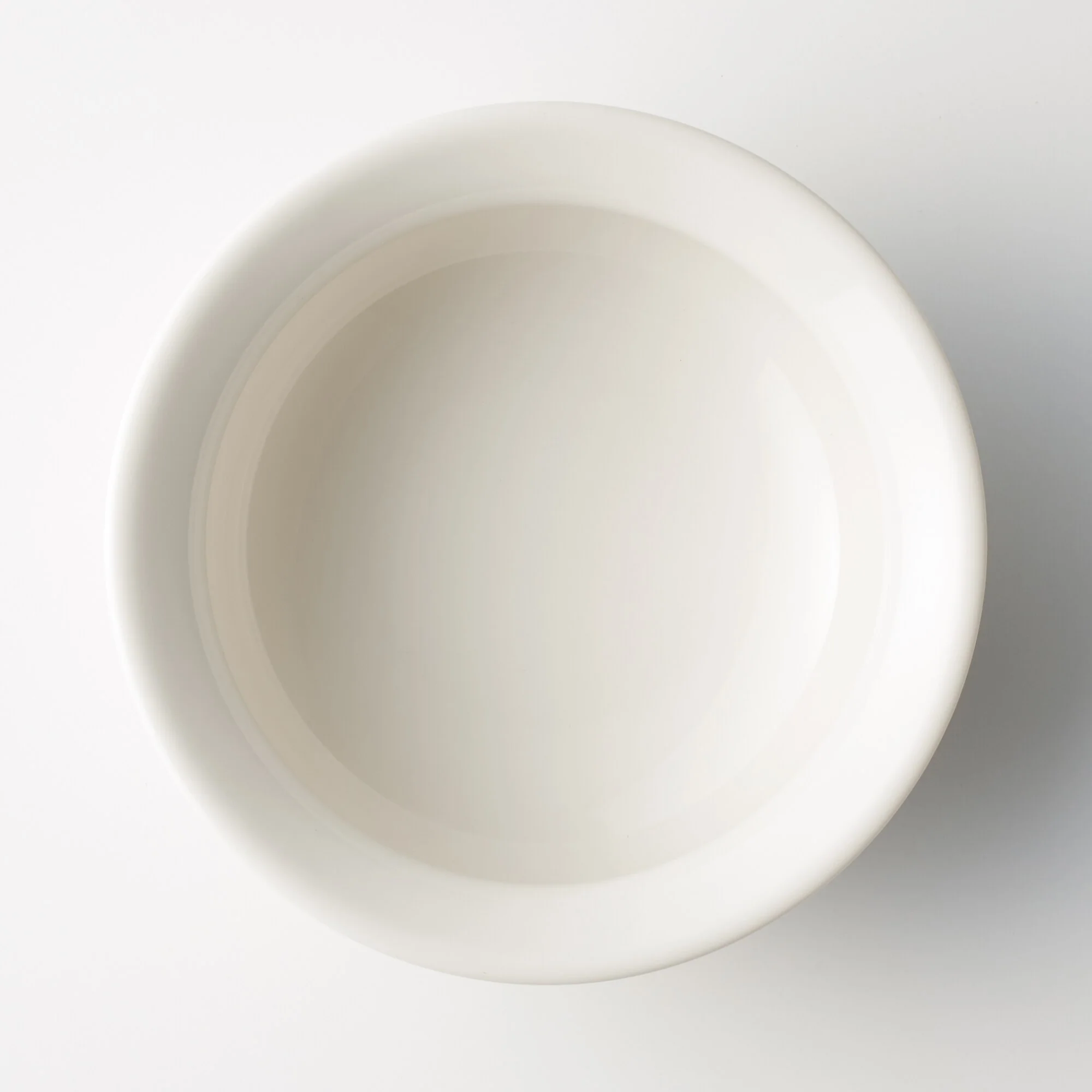 Beige Porcelain Curry Bowl - Image 3