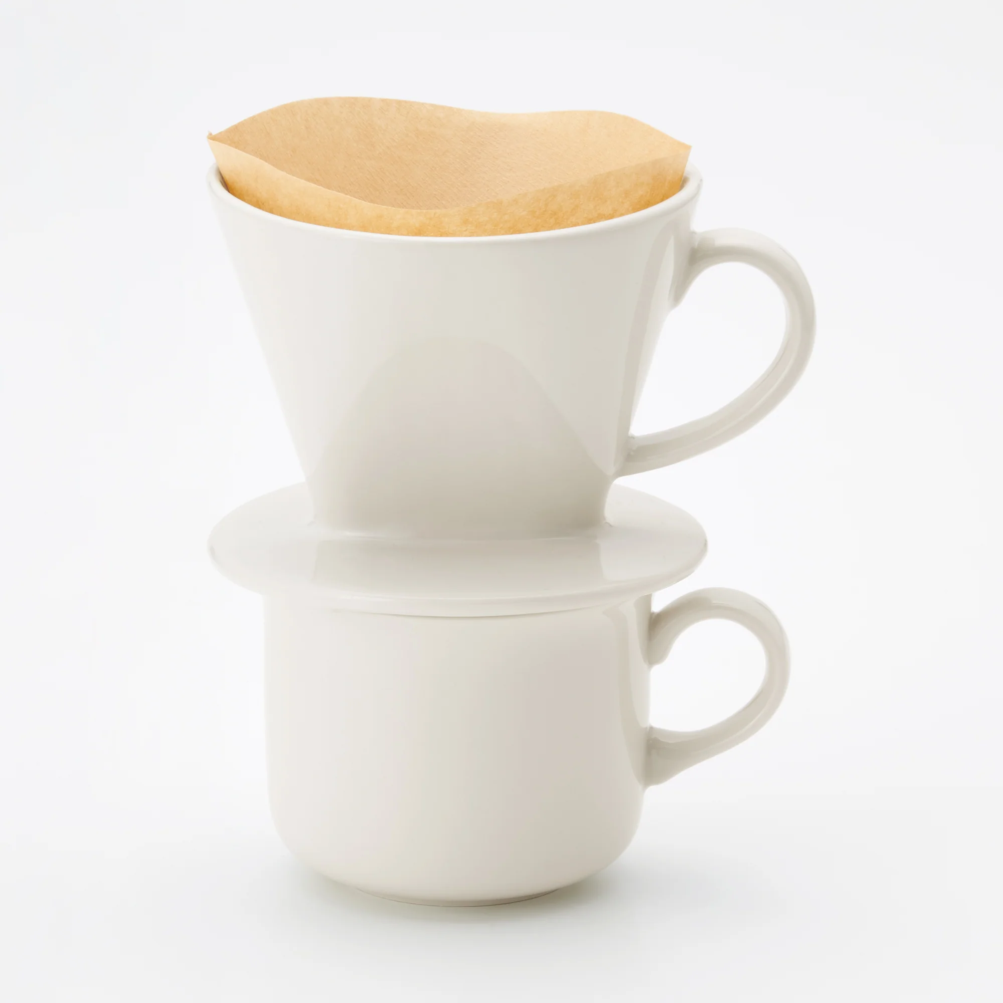 Beige Porcelain Cup - Image 14