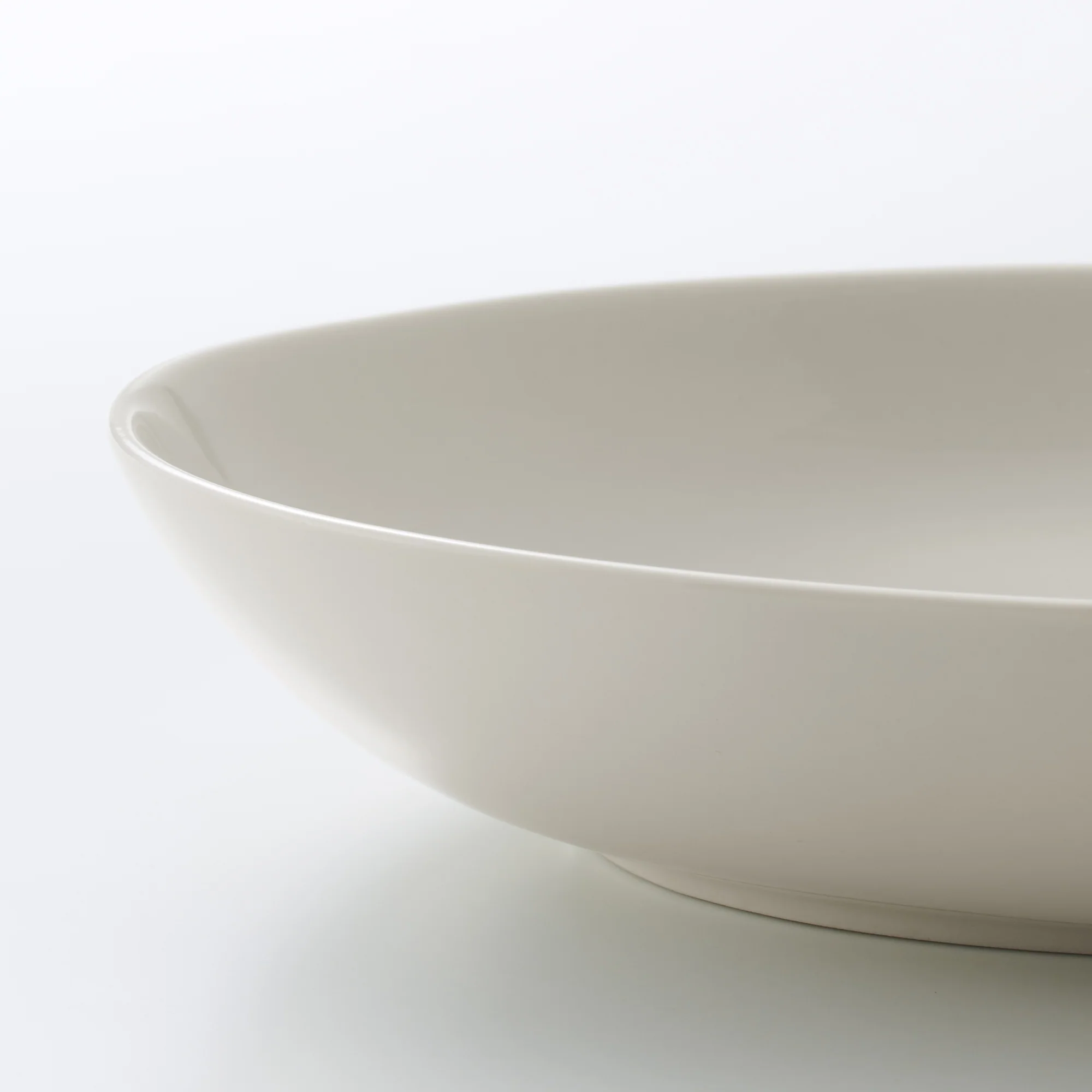 Beige Porcelain Oval Dish - Image 10