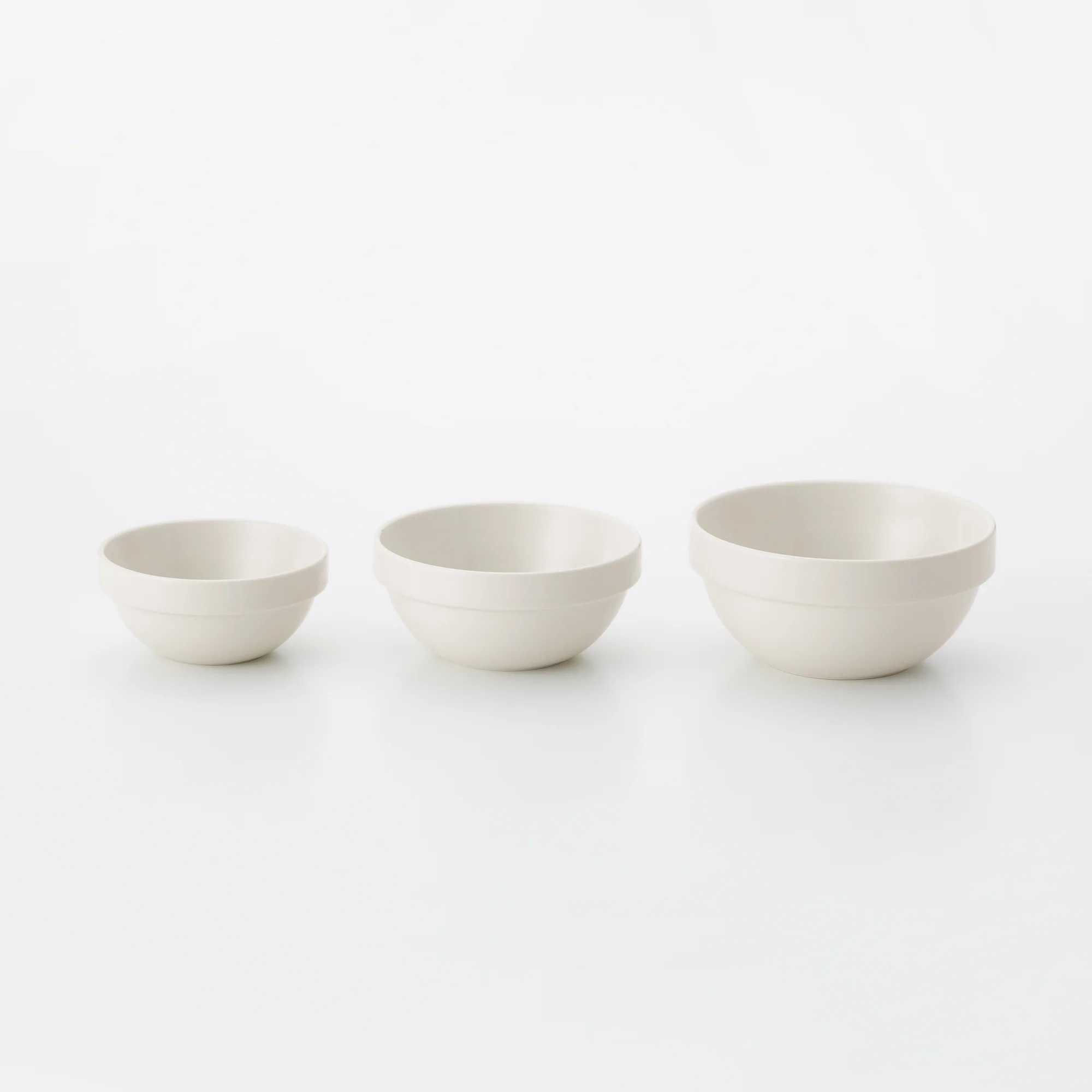 Beige Porcelain Stacking Dip Bowl - Image 22