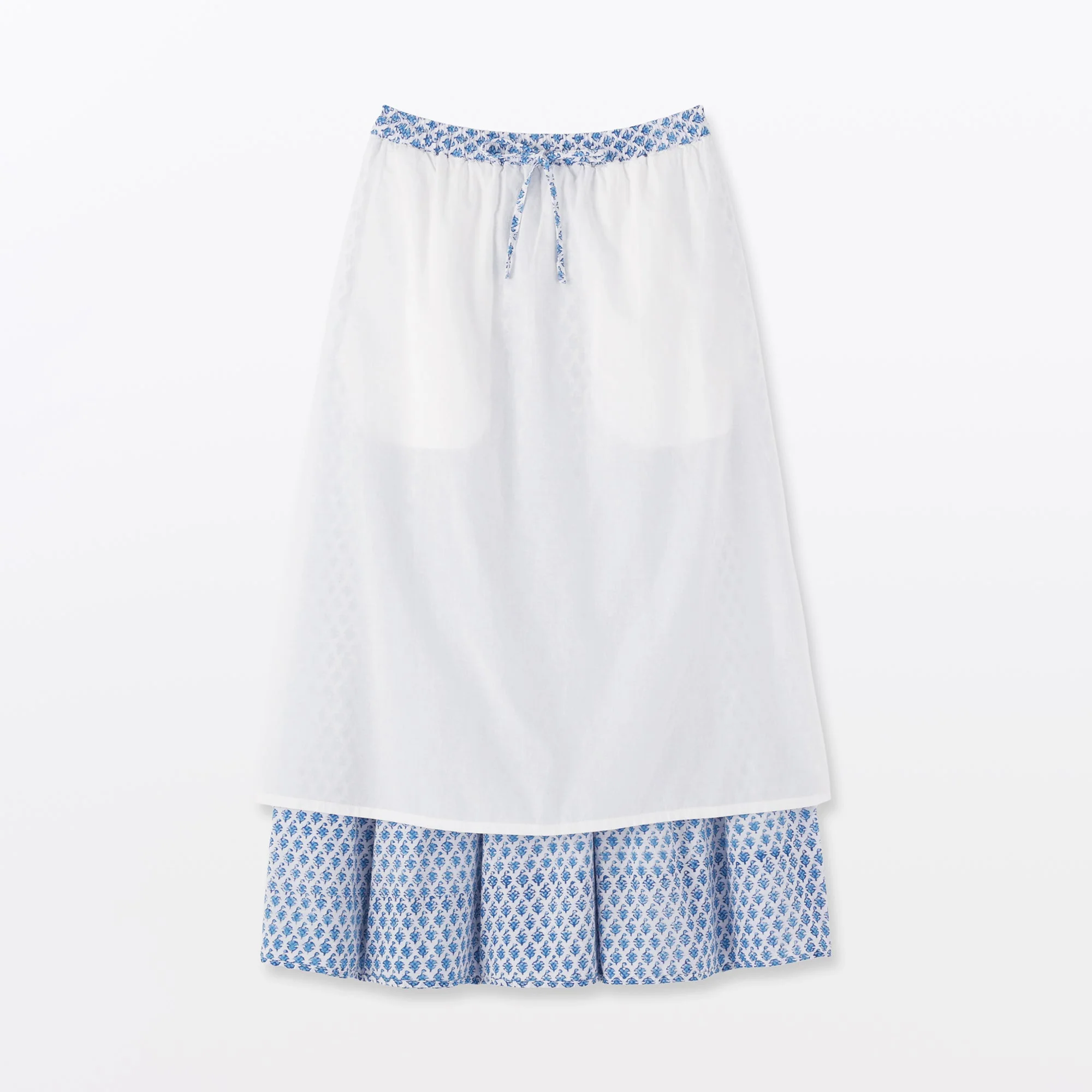 Block Print Gathered Skirt - Image 10