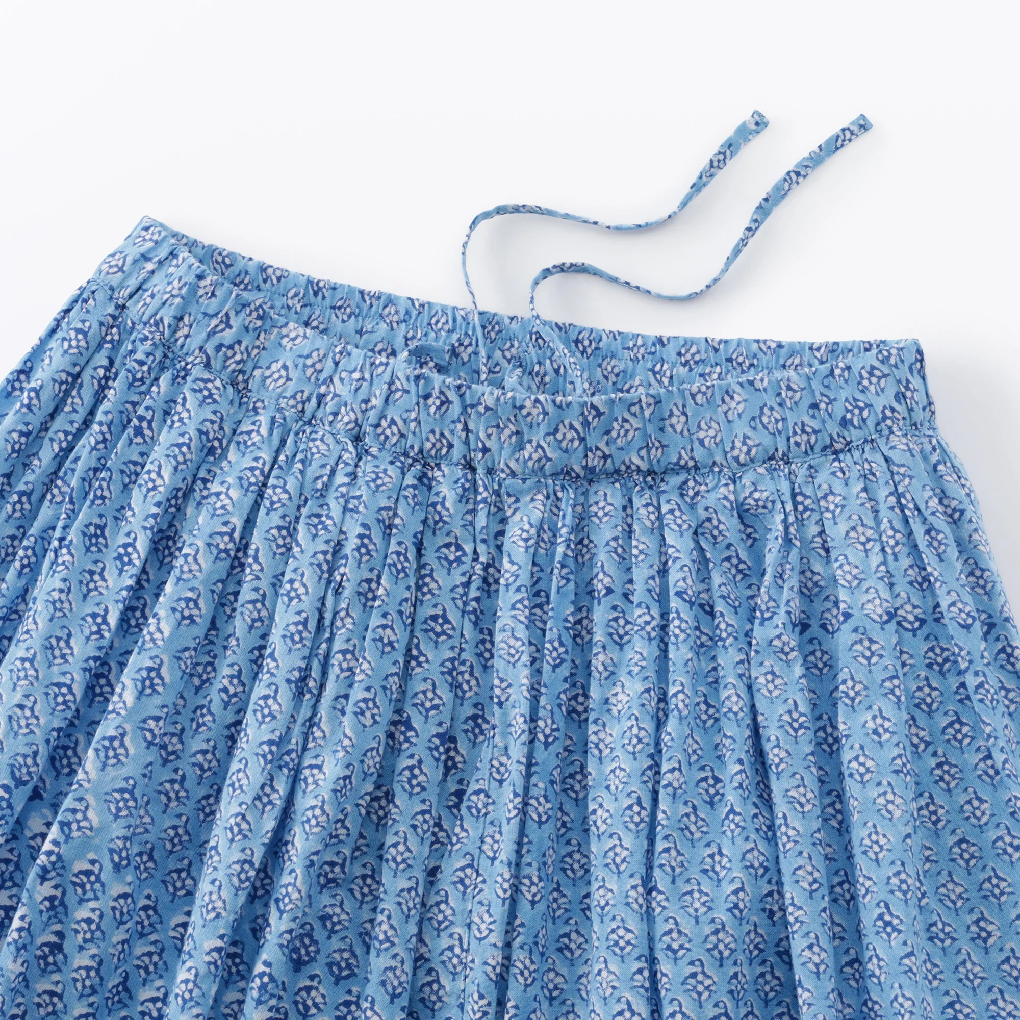 Block Print Gathered Skirt - Image 19