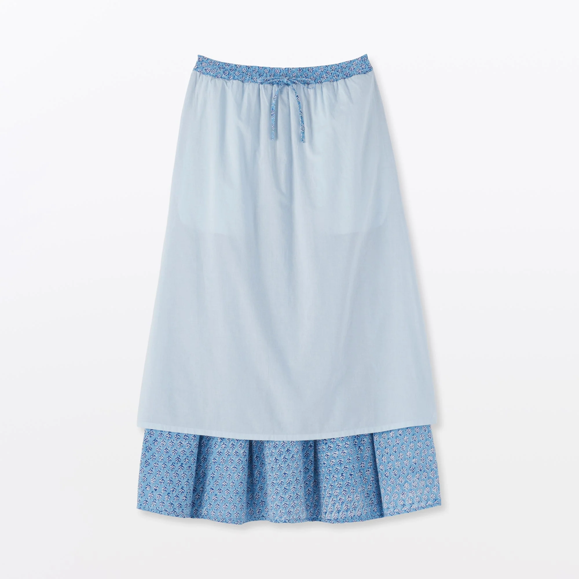Block Print Gathered Skirt - Image 20
