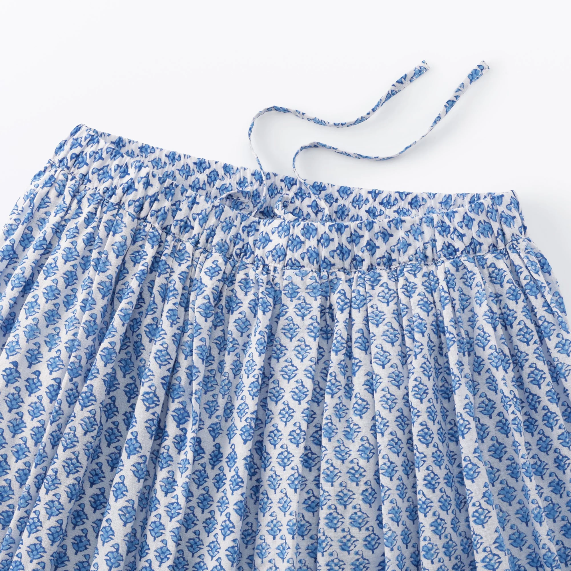 Block Print Gathered Skirt - Image 9