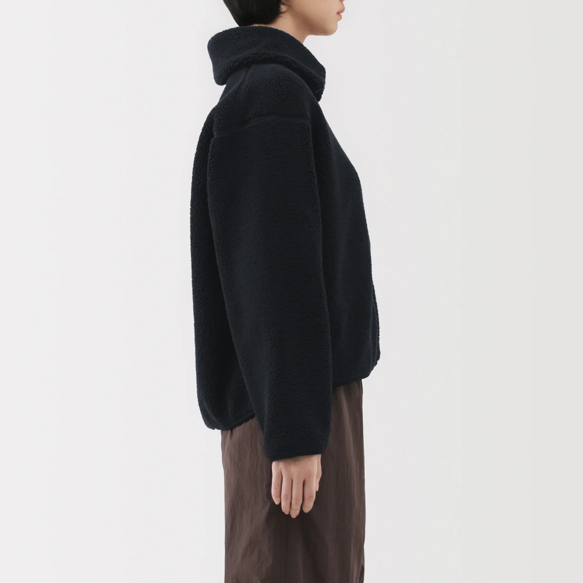 Boa Fleece Collar Jacket - Image 14
