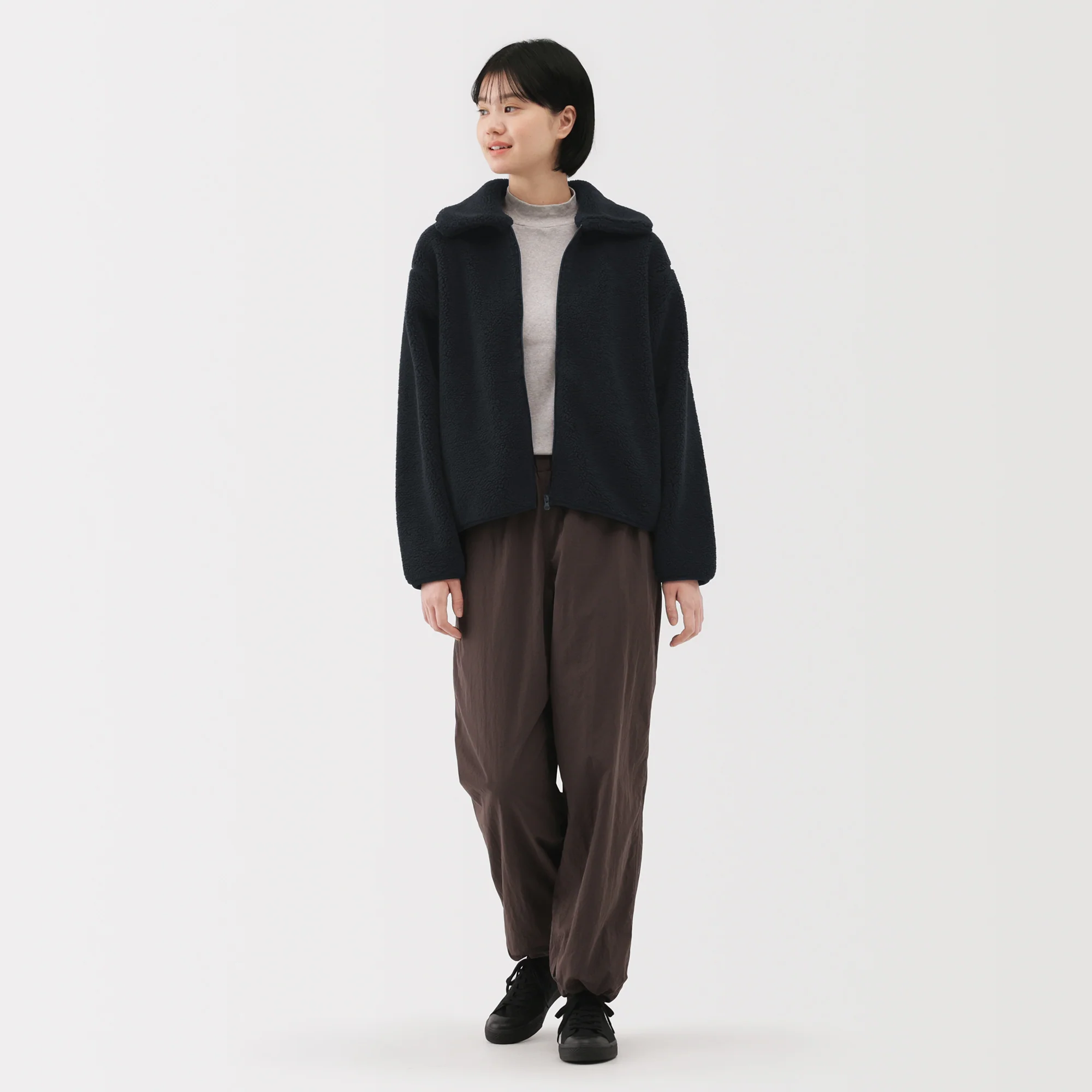 Boa Fleece Collar Jacket - Image 4