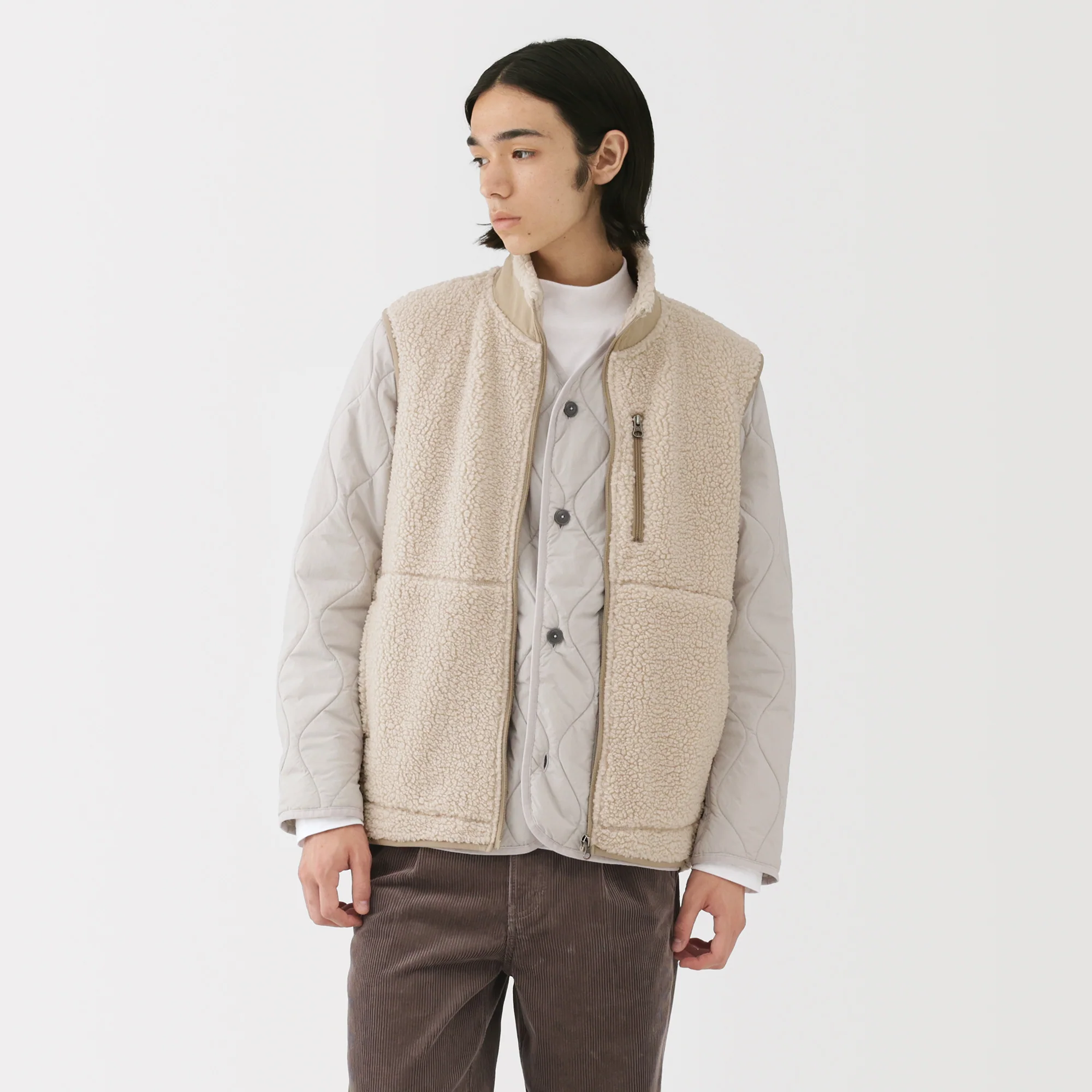 Boa Fleece Vest