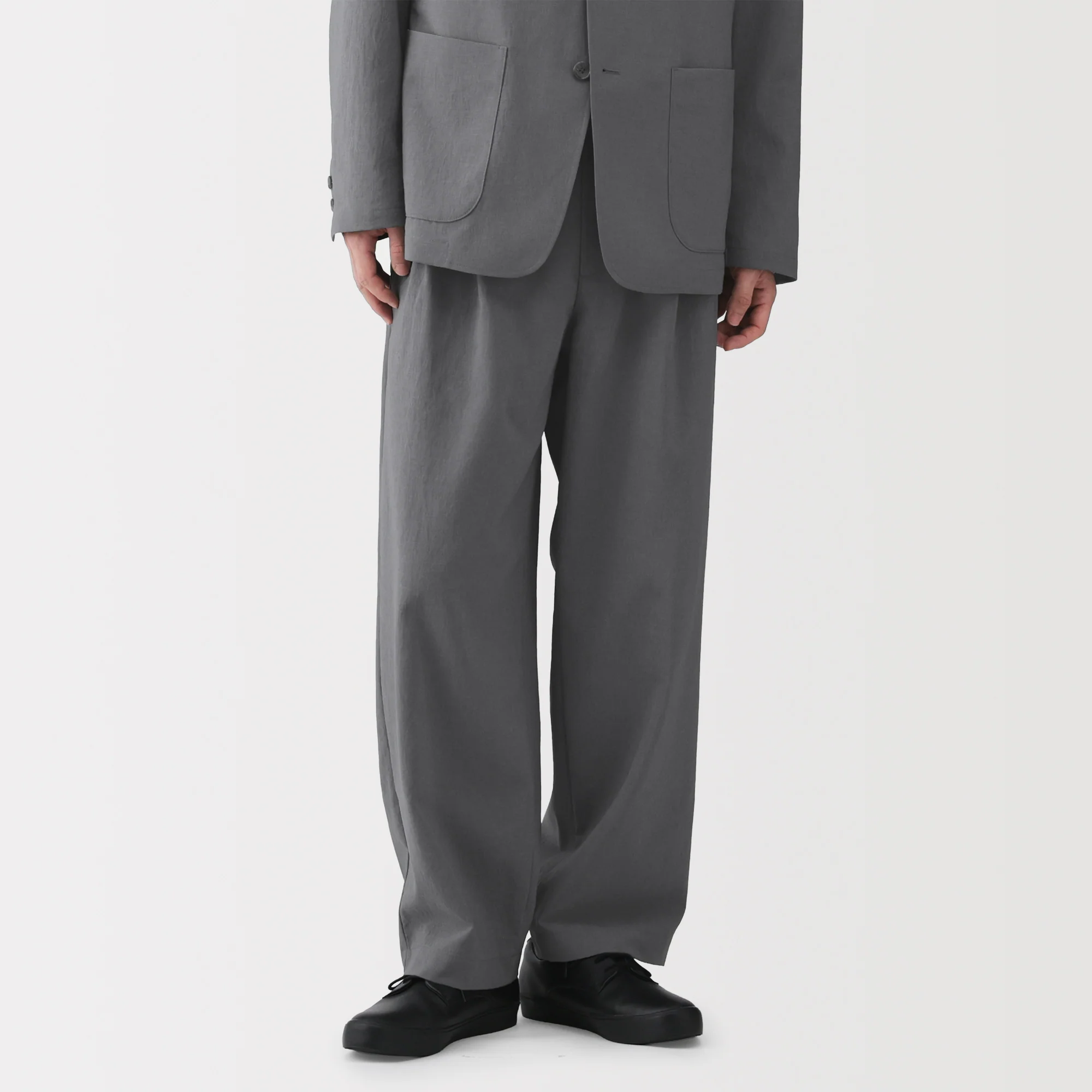 Breathable Double-Pleated Pants - Image 19