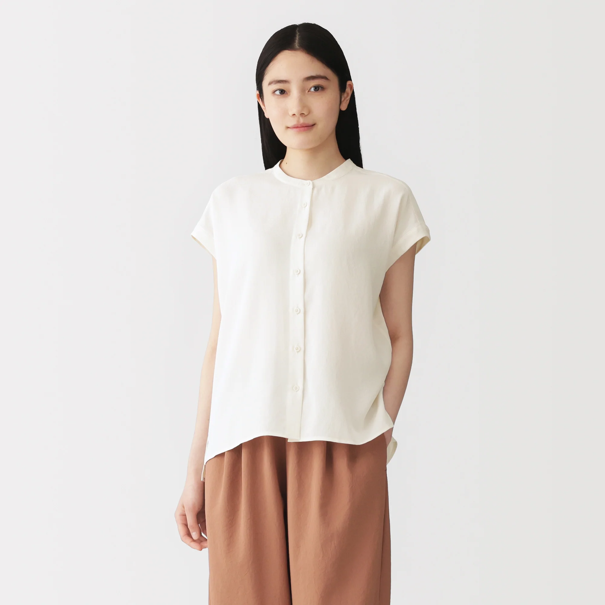 Breathable French Sleeve Blouse - Image 11