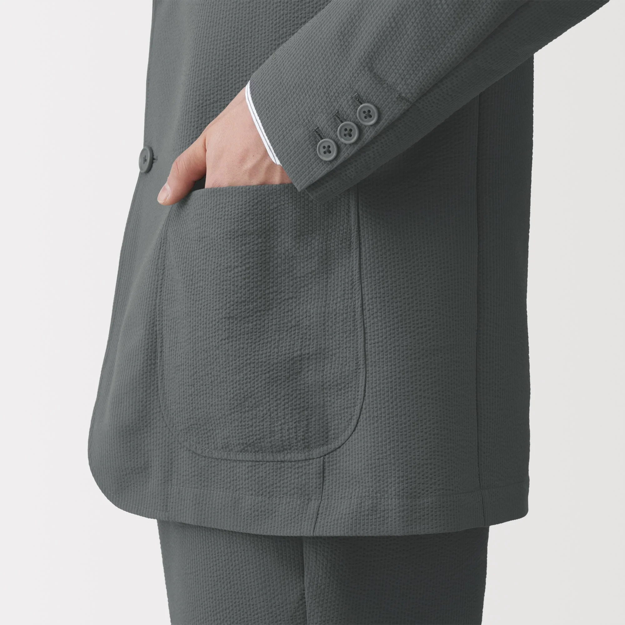 Breathable Seersucker Jacket - Image 26