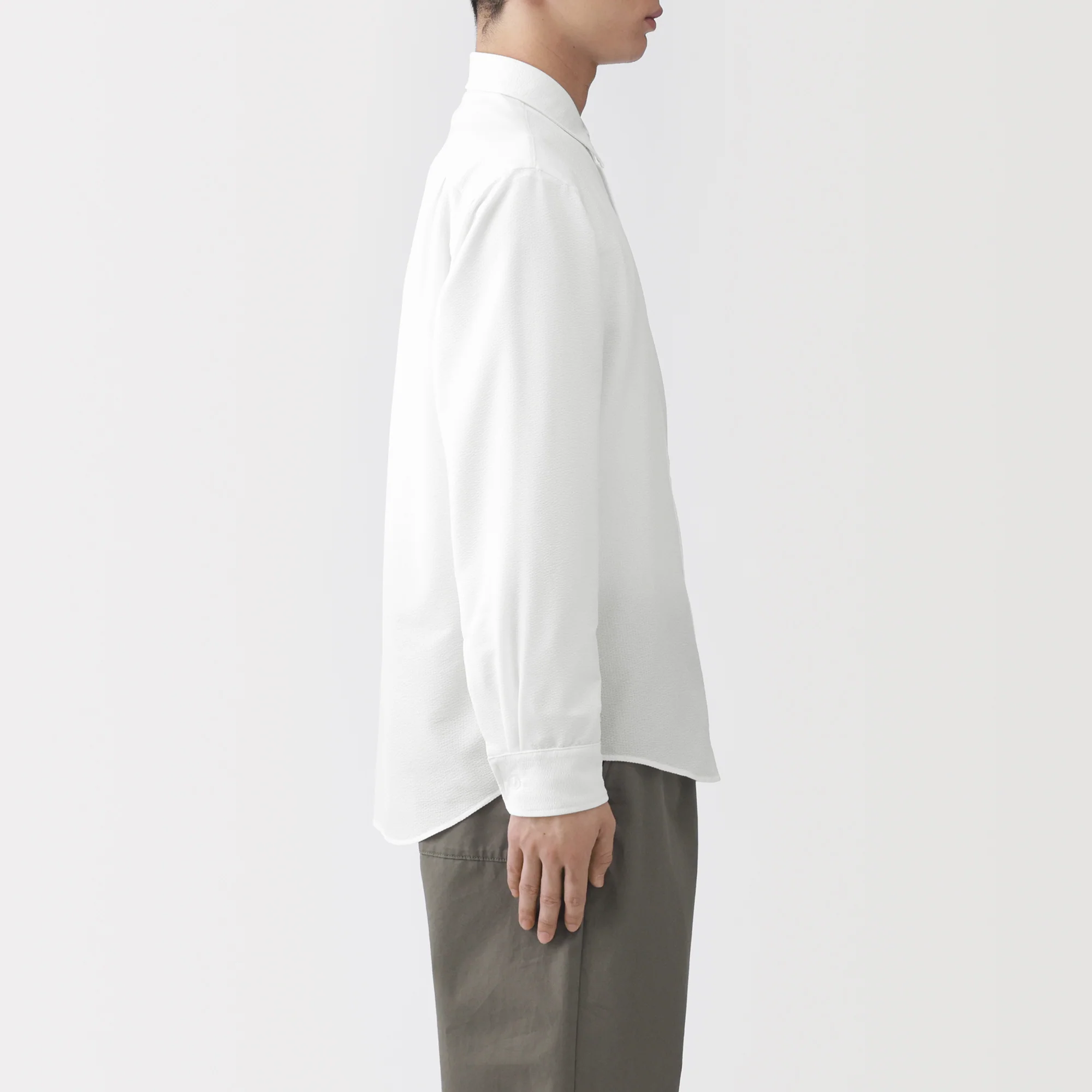 Breathable Seersucker Shirt - Image 19