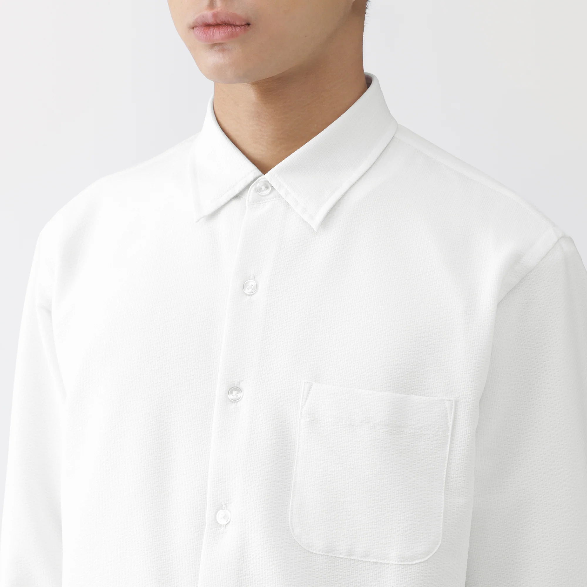 Breathable Seersucker Shirt - Image 7