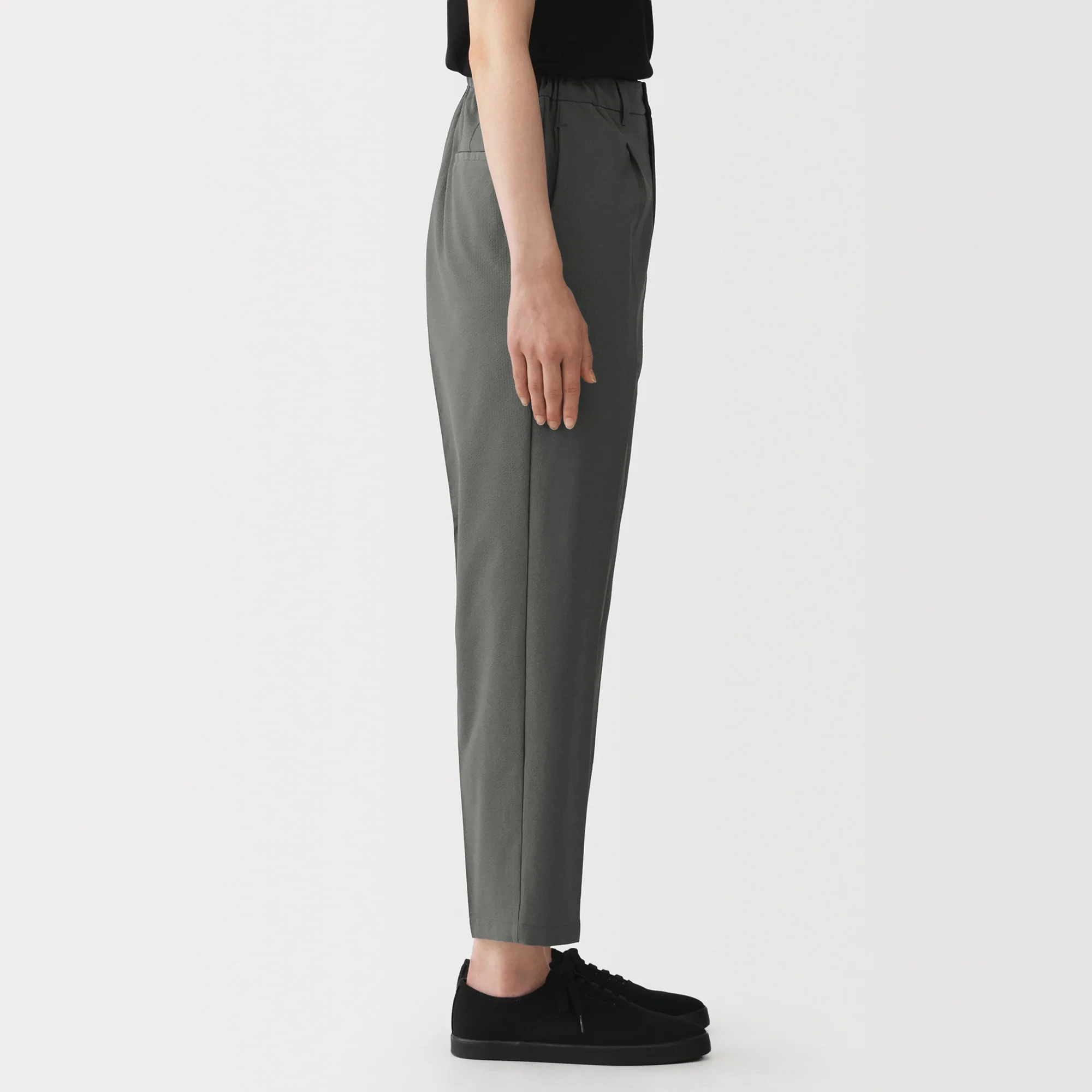 Breathable Seersucker Tapered Pants - Image 14