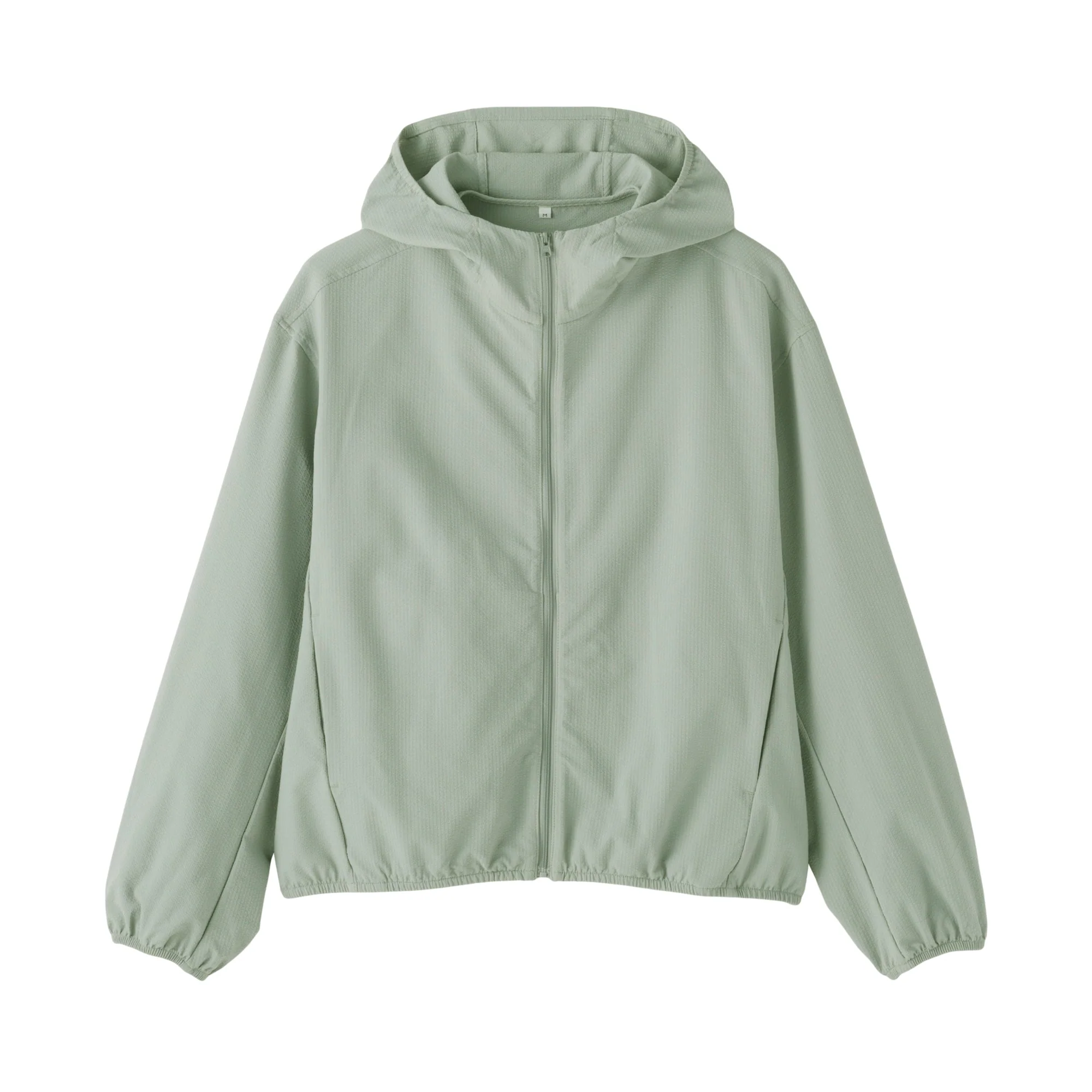 Breathable Seersucker Zip Hoodie - Image 2
