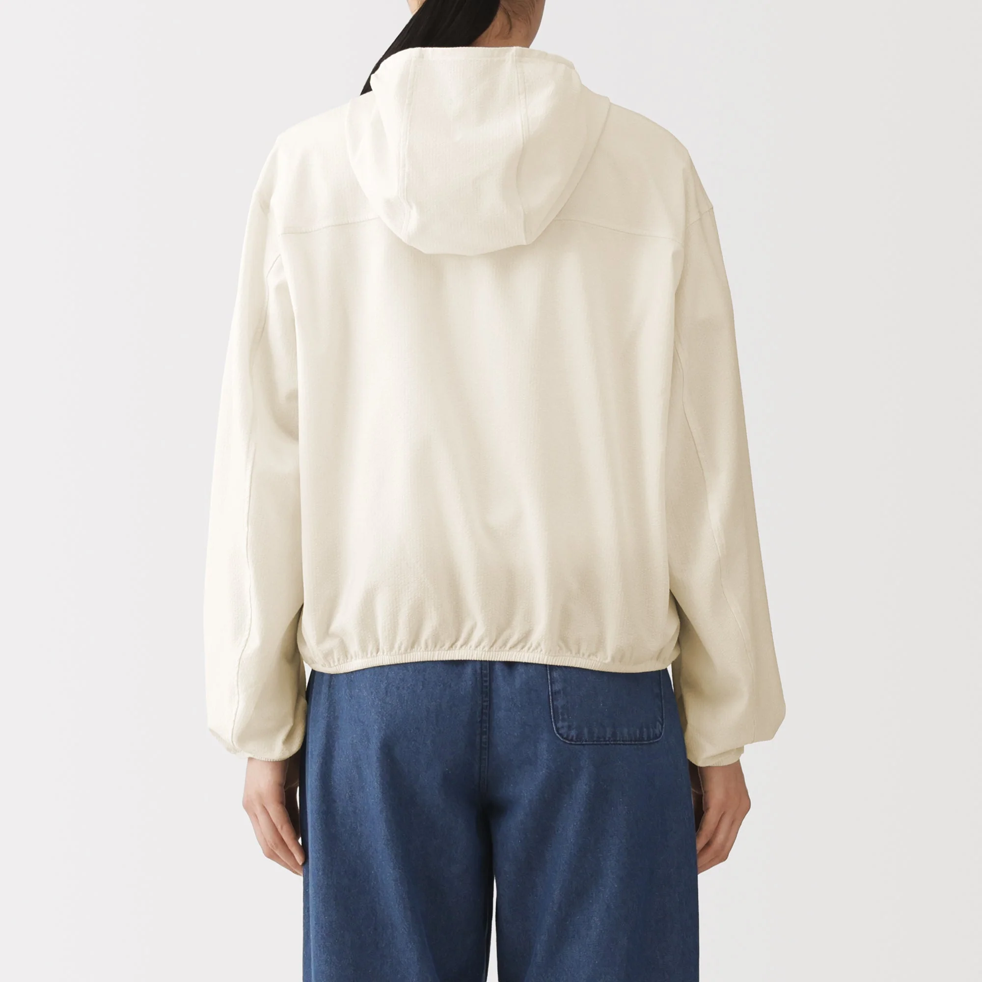 Breathable Seersucker Zip Hoodie - Image 24