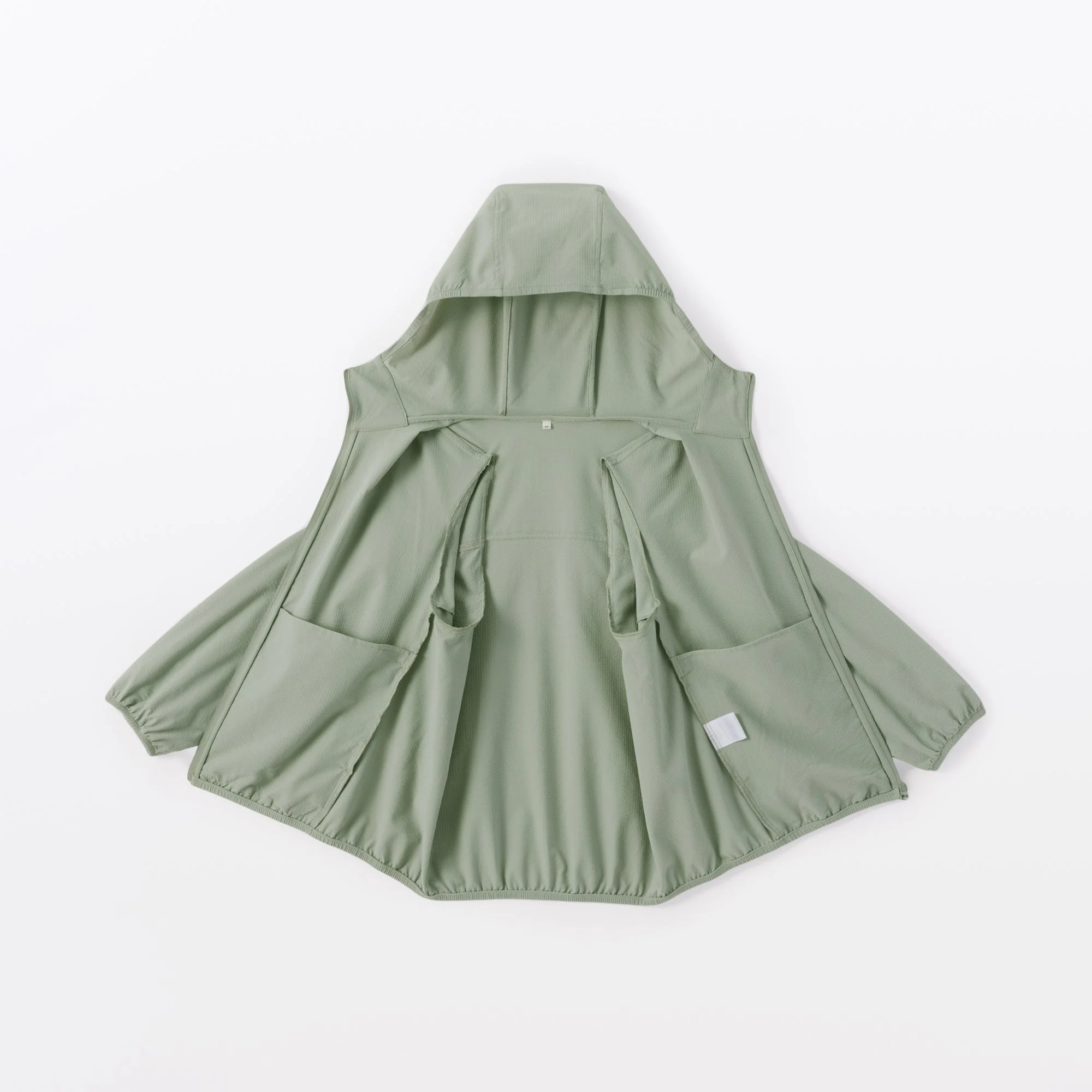 Breathable Seersucker Zip Hoodie - Image 9