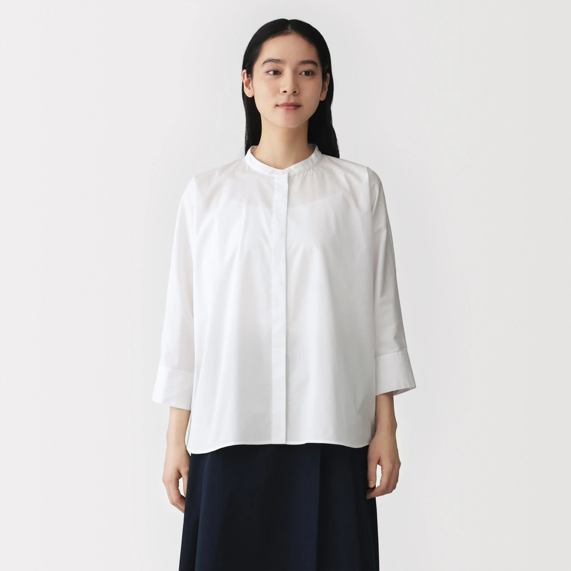 Broadcloth 3/4 Sleeve Shirt - Image 12