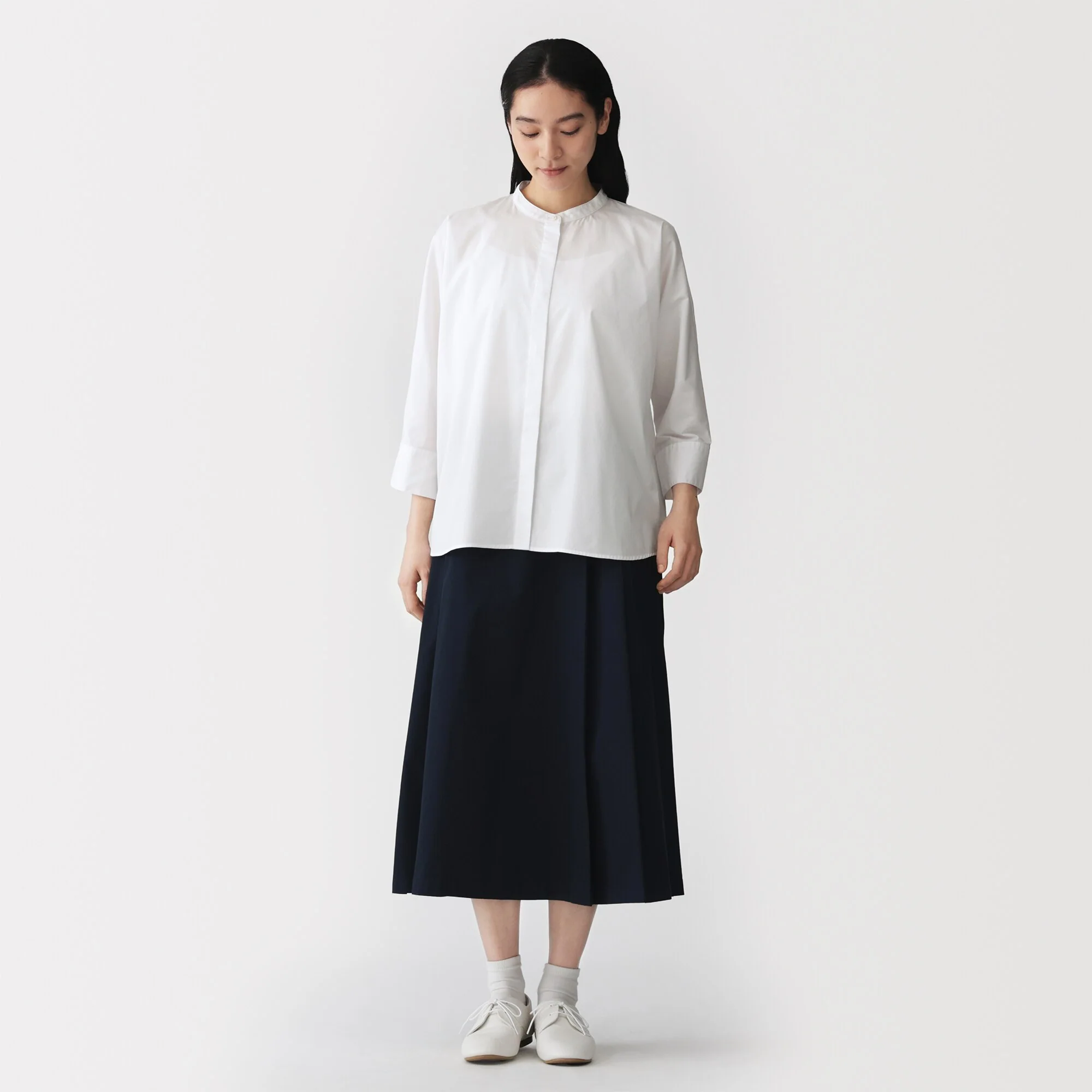 Broadcloth 3/4 Sleeve Shirt - Image 13
