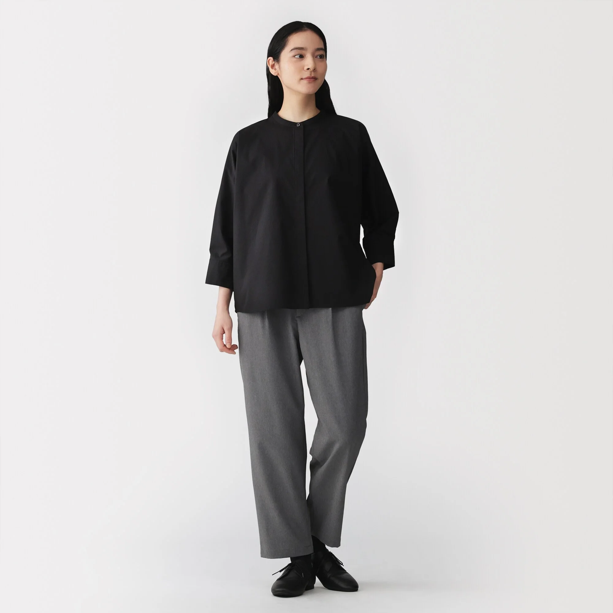 Broadcloth 3/4 Sleeve Shirt - Image 22