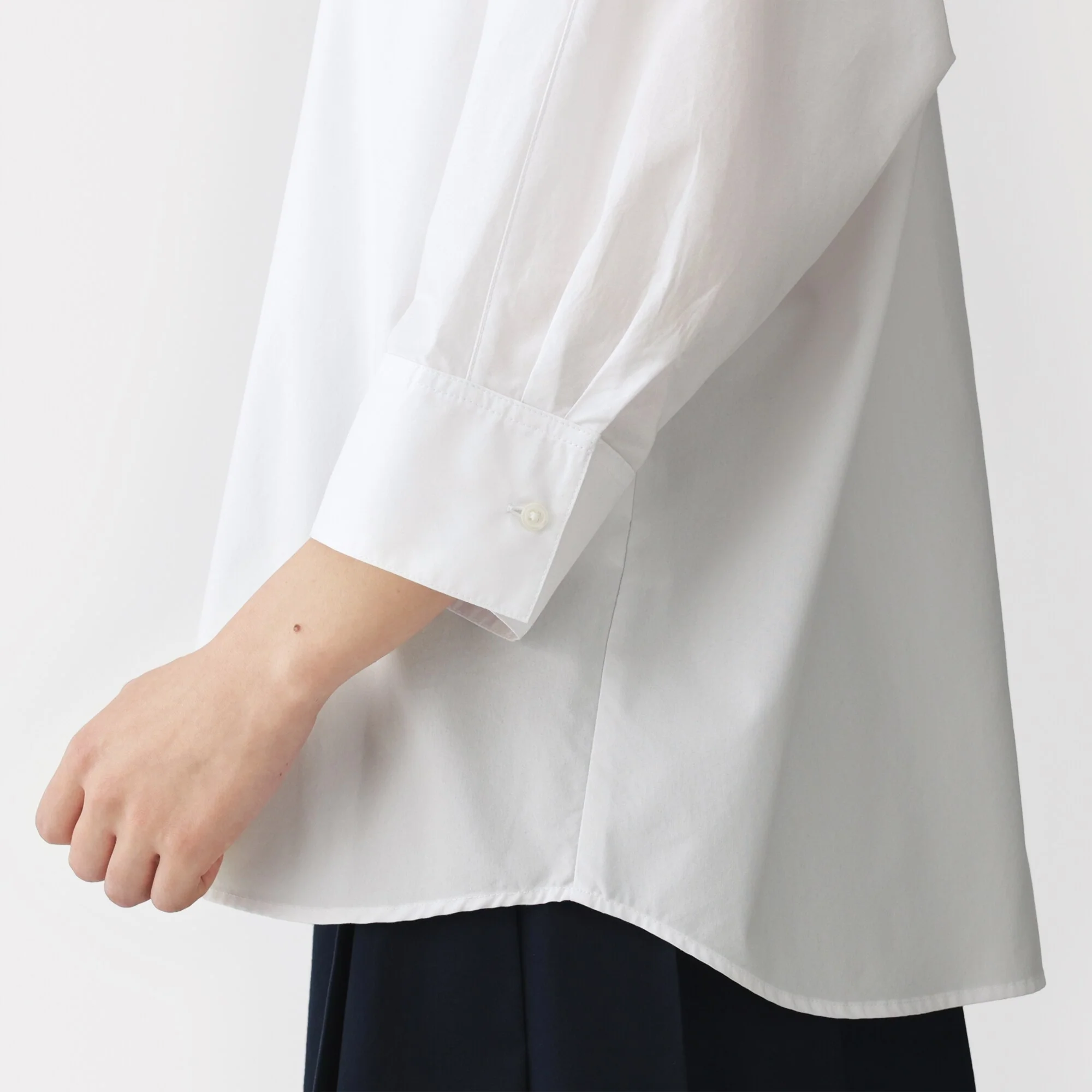 Broadcloth 3/4 Sleeve Shirt - Image 8
