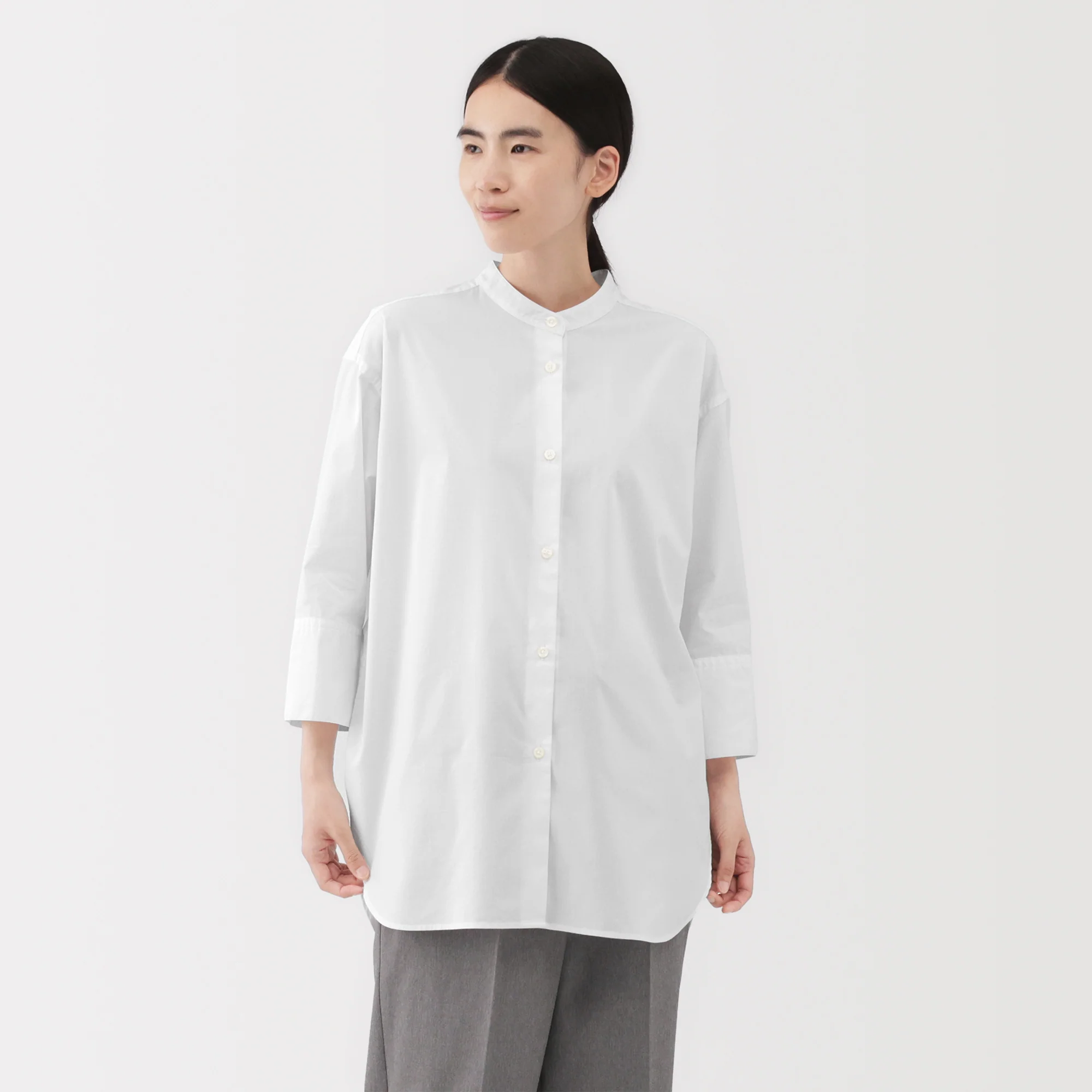Broadcloth 3/4 Sleeve Tunic - Image 12