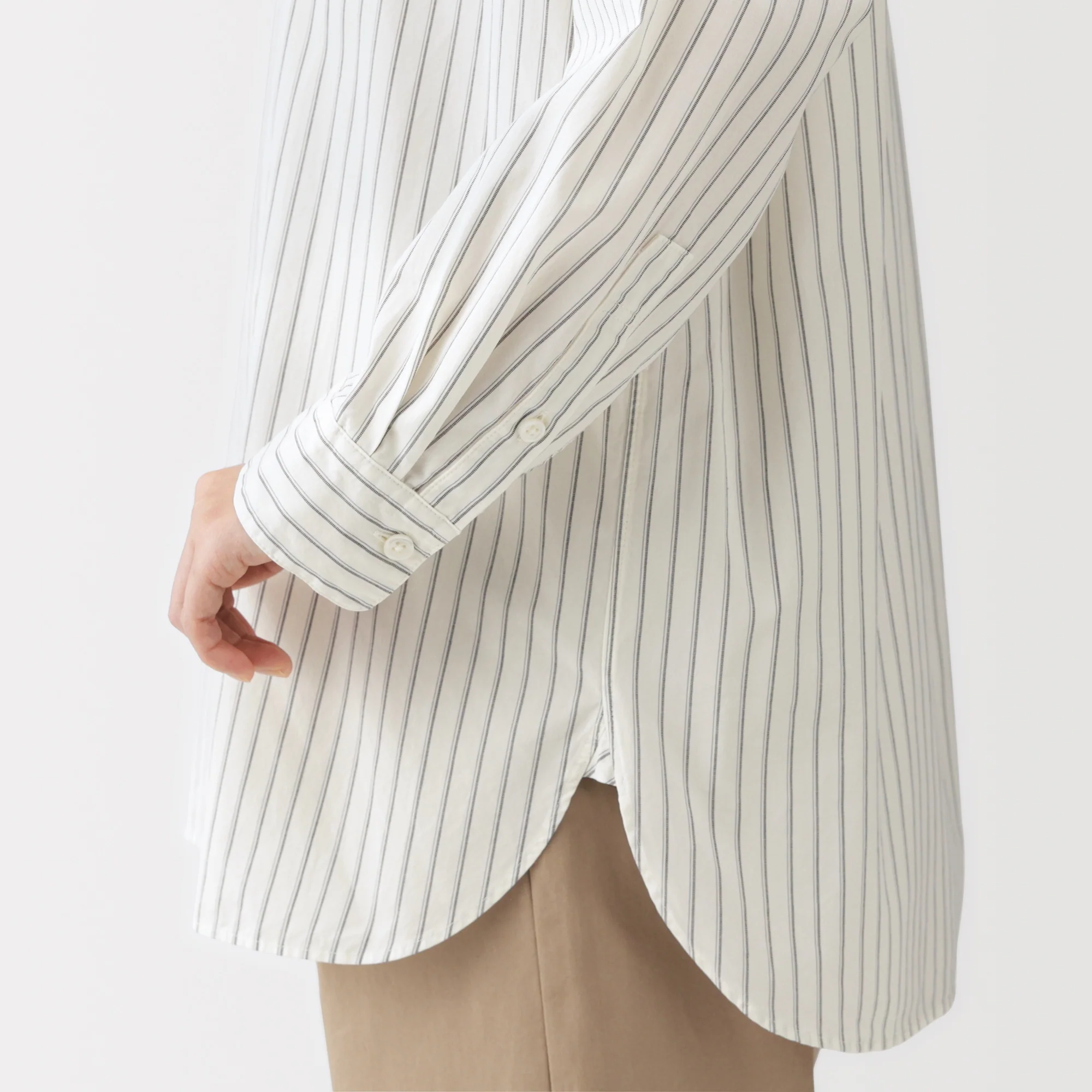 Broadcloth Long Shirt - Image 17