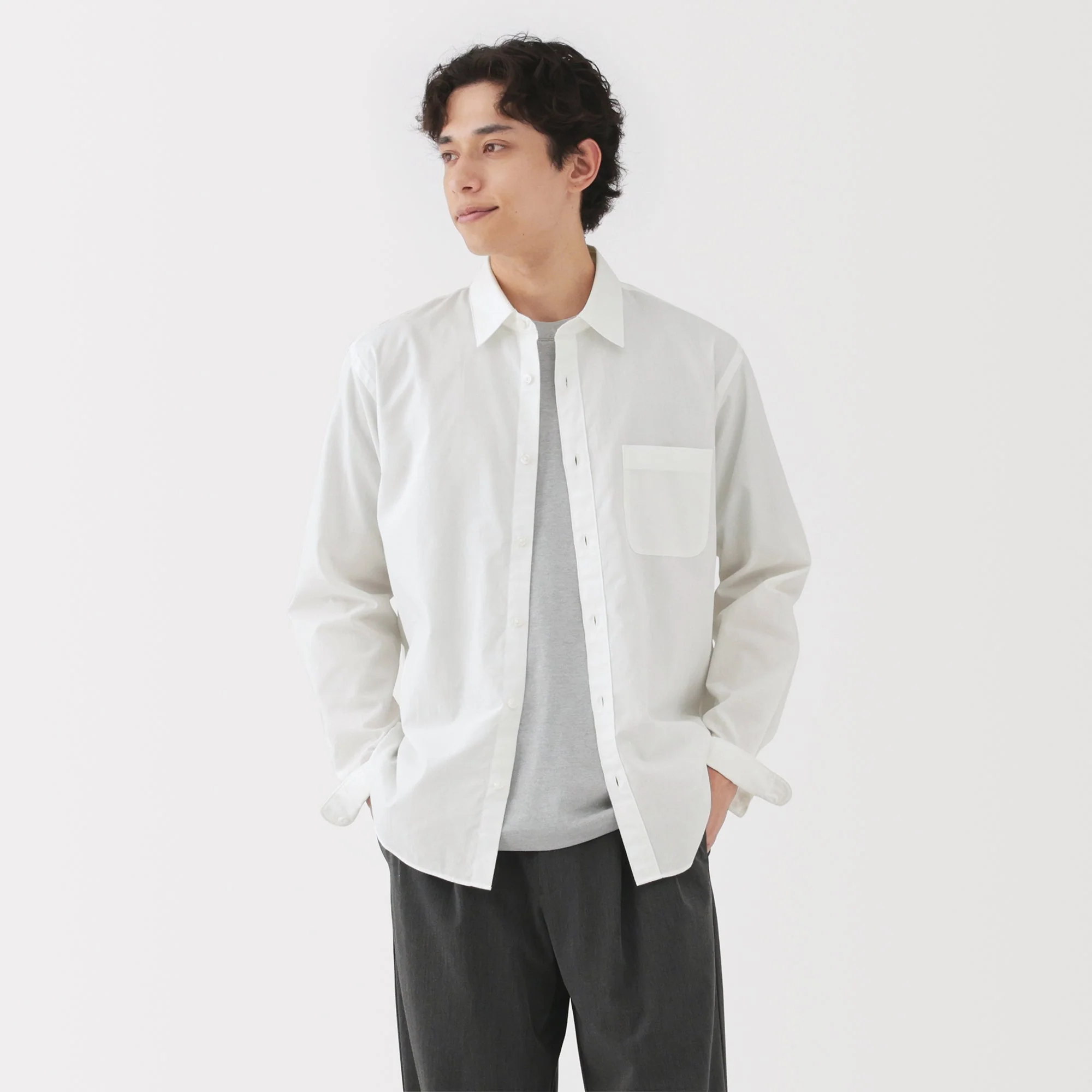 Broadcloth Long Sleeve Shirt - Image 10