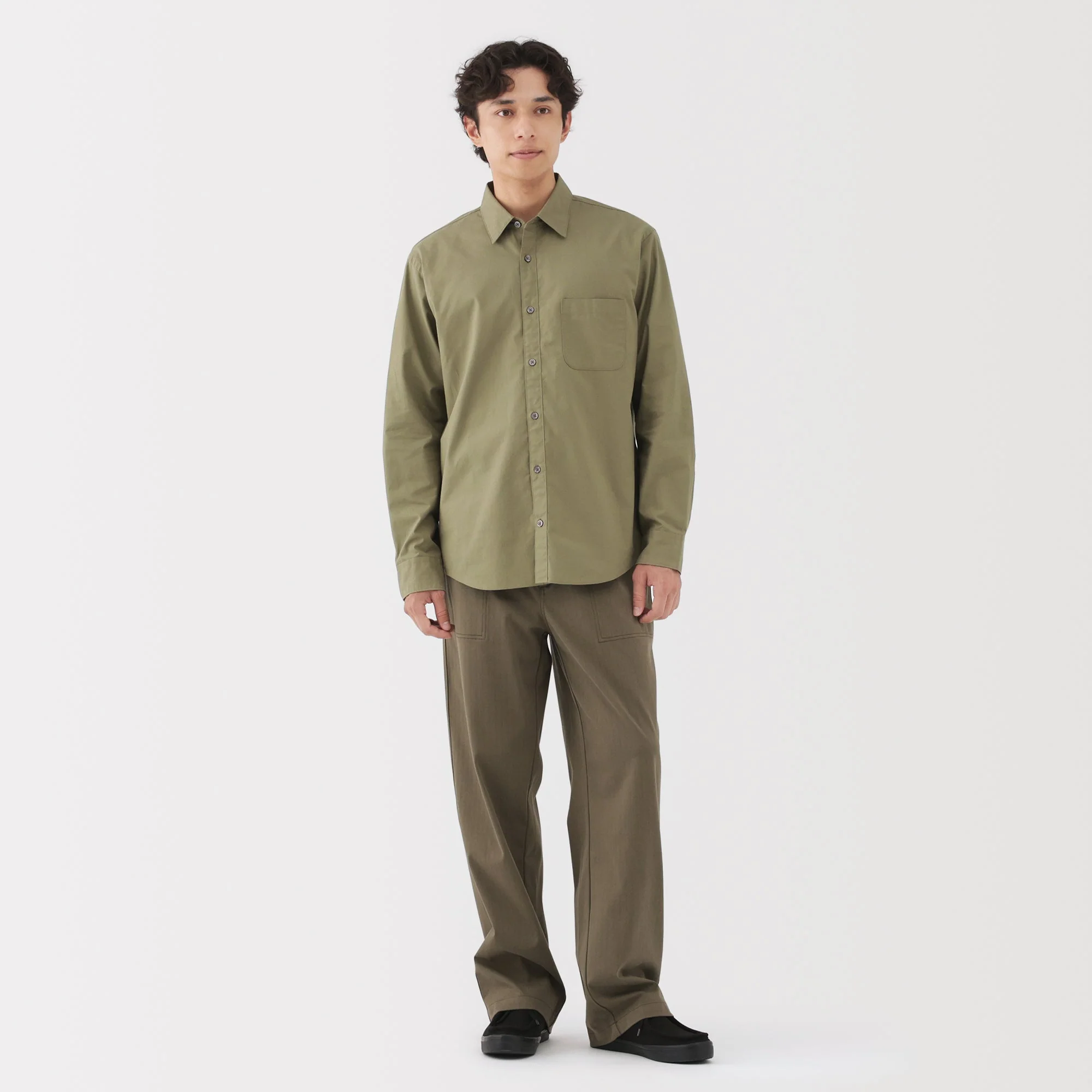 Broadcloth Long Sleeve Shirt - Image 27