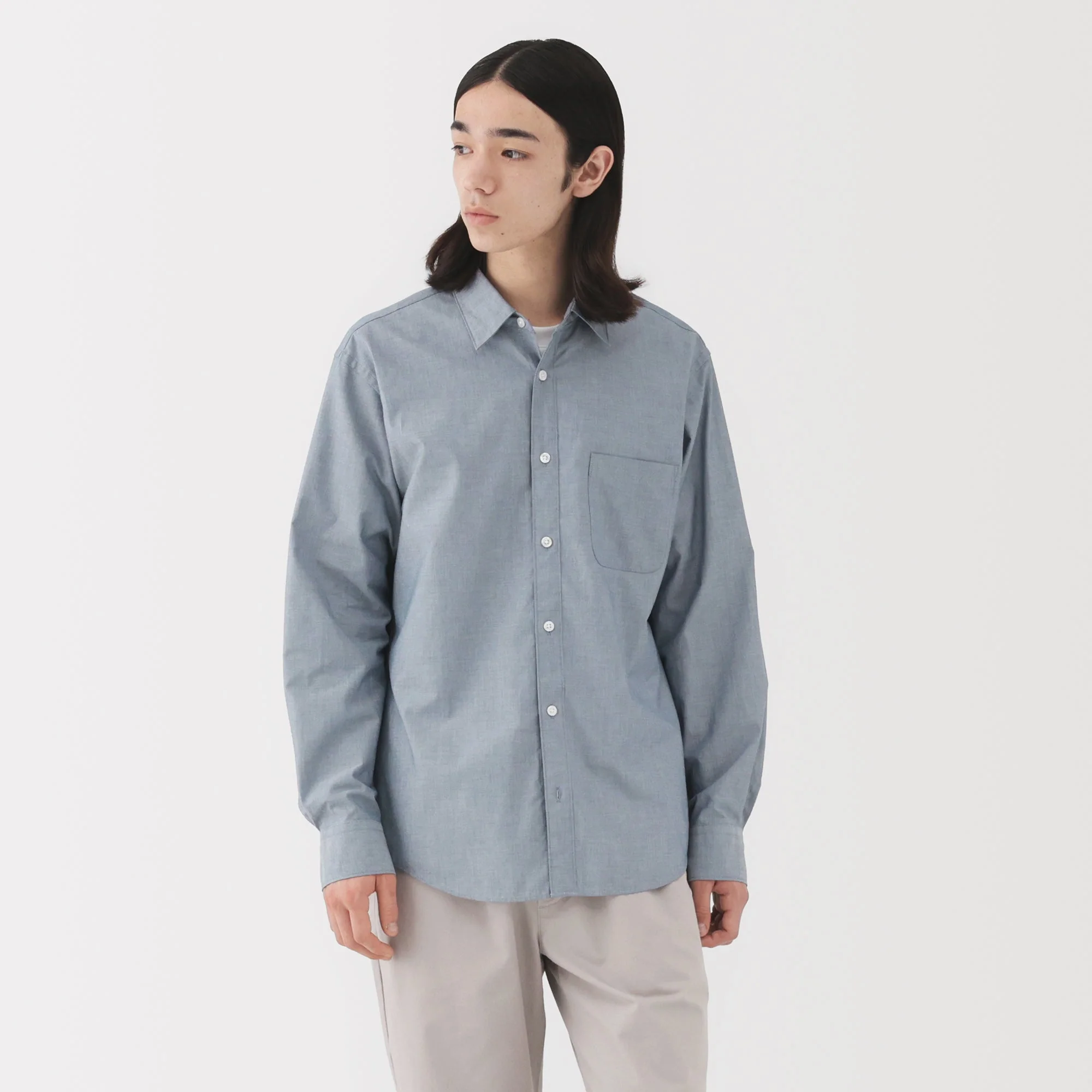 Broadcloth Long Sleeve Shirt - Image 34