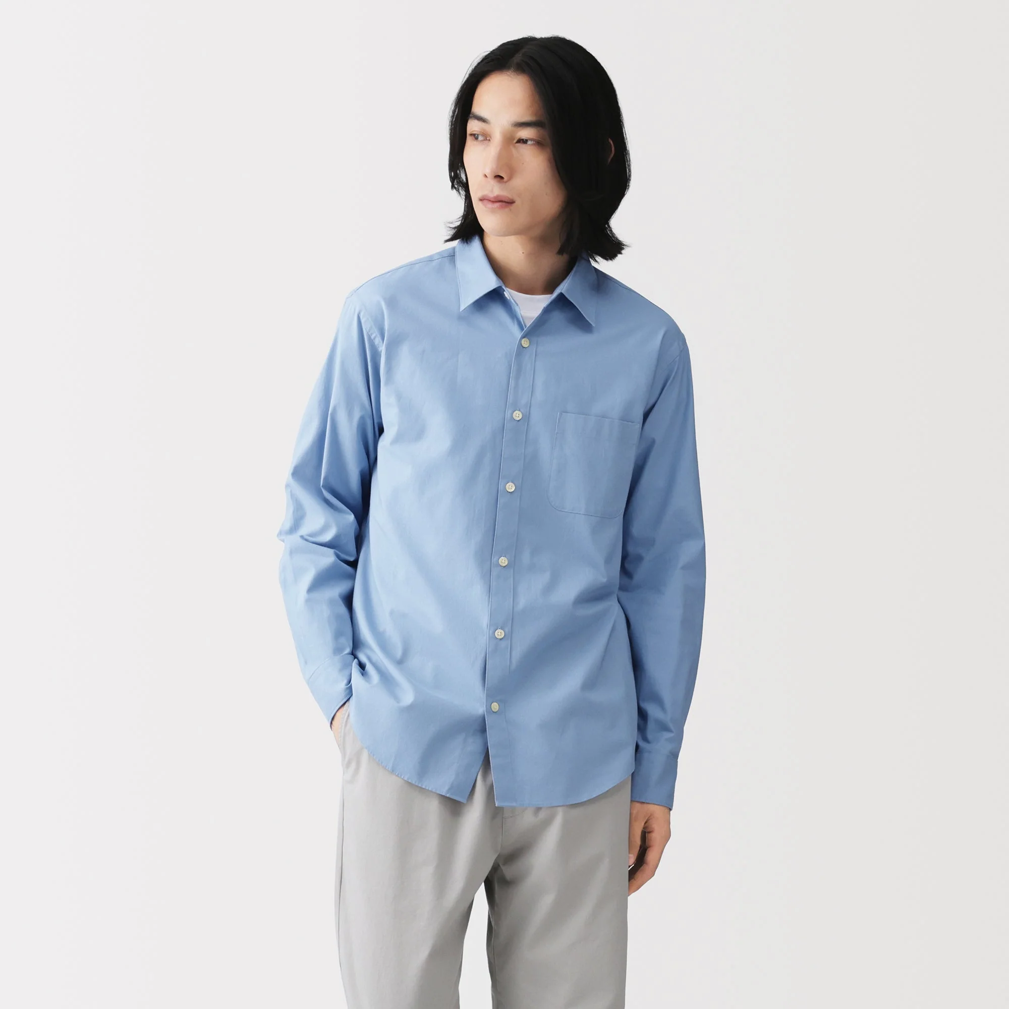 Broadcloth Long Sleeve Shirt - Image 21