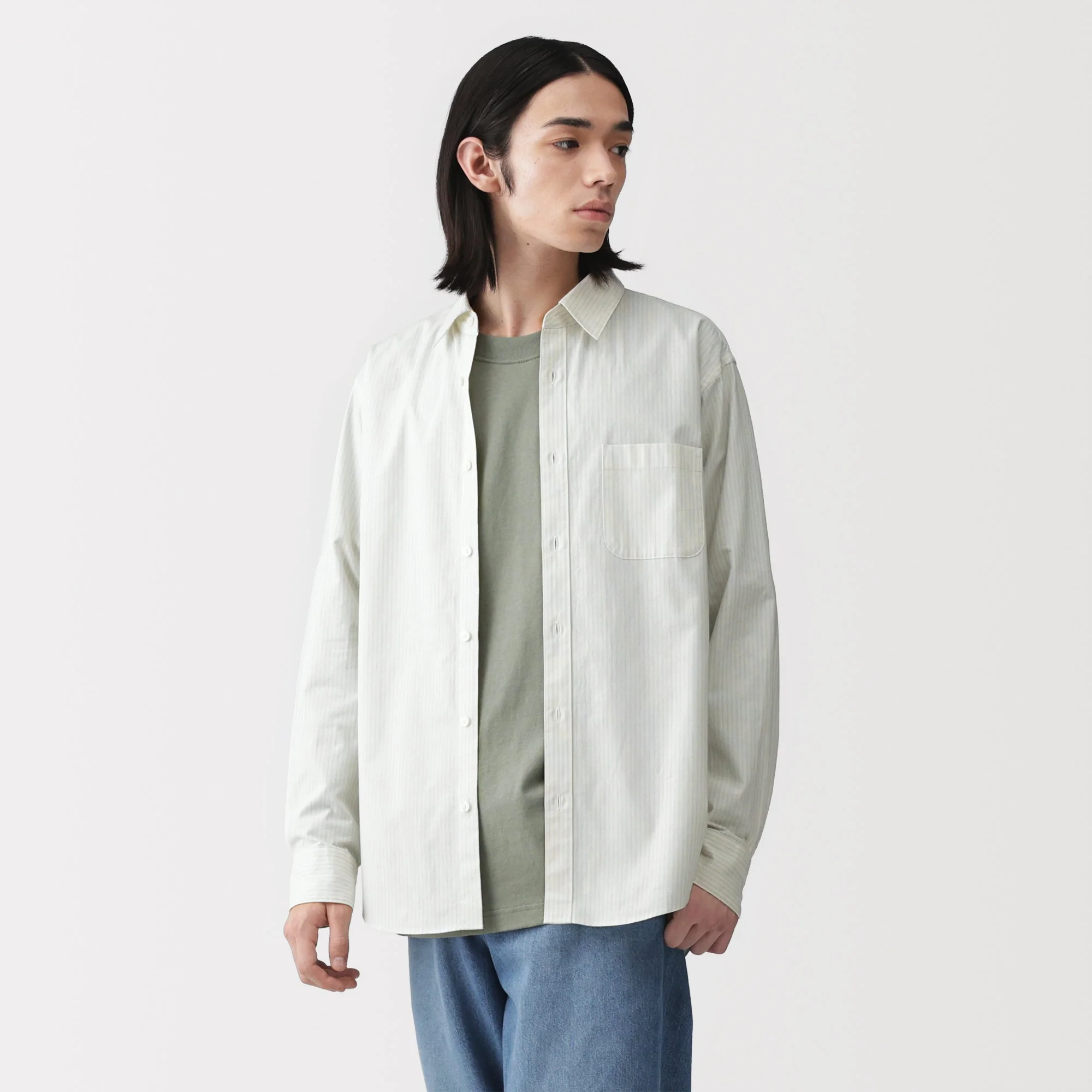 Broadcloth Long Sleeve Shirt - Image 30