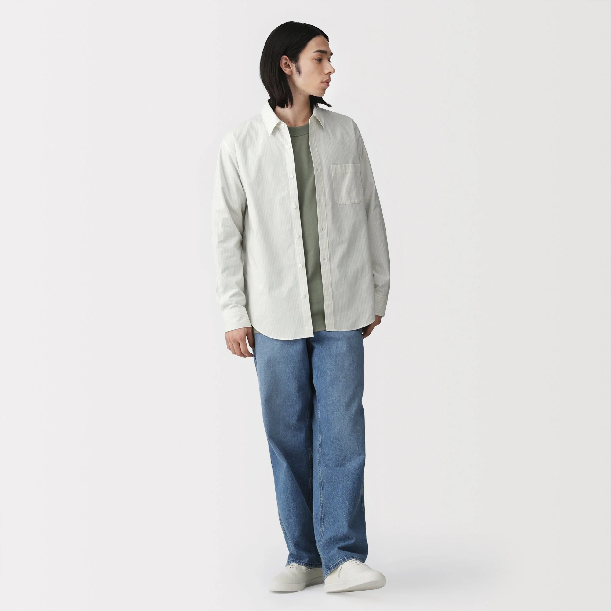 Broadcloth Long Sleeve Shirt - Image 31
